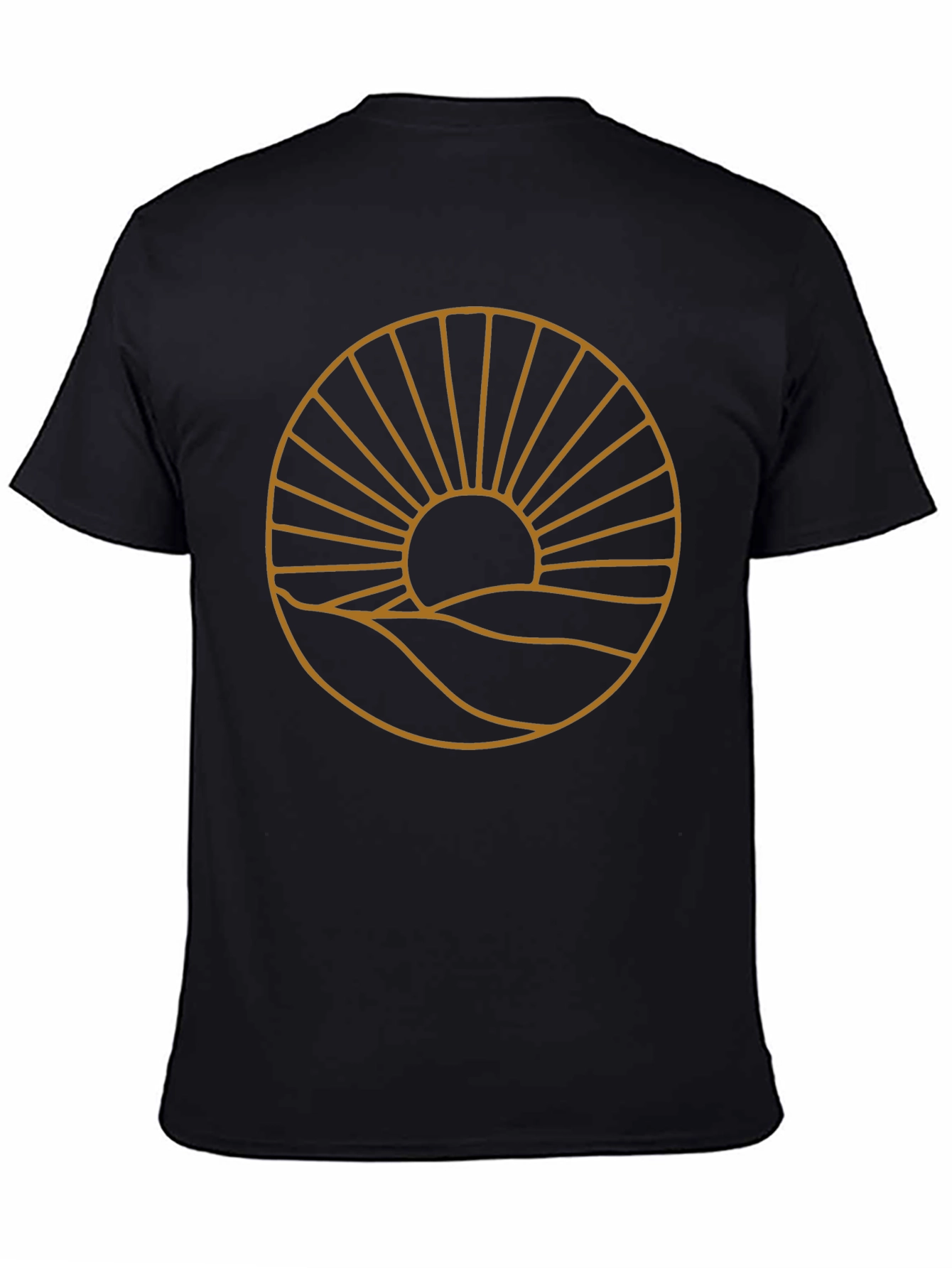 Black Sunset Graphic Tee - Stylish Comfort view 4