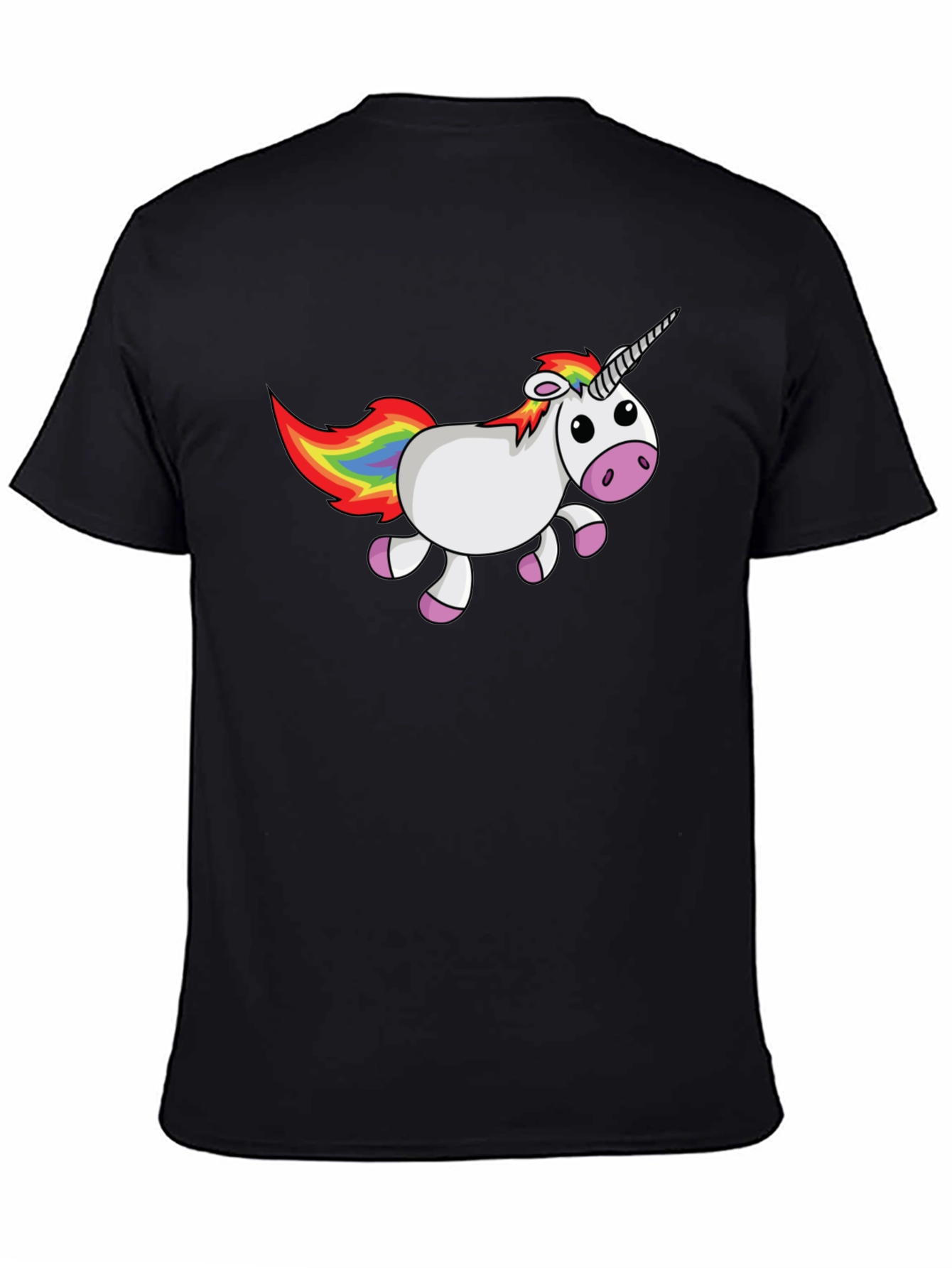 Black Unicorn Graphic Tee - Fun & Stylish view 4