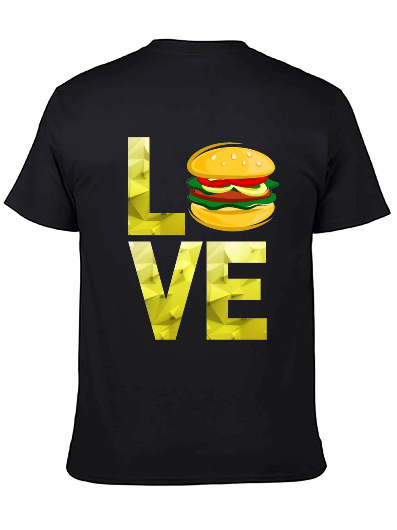 Love Burger T-Shirt - Unique Graphic Tee - 4