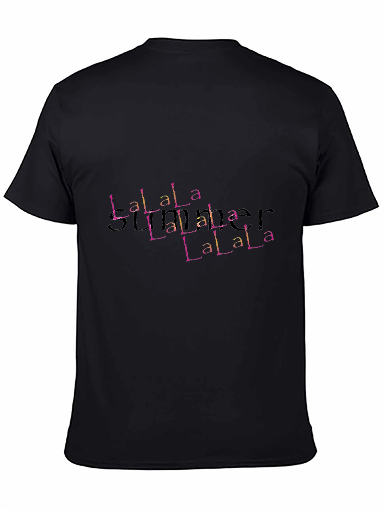 Black LaLaLa Summer Tee view 4