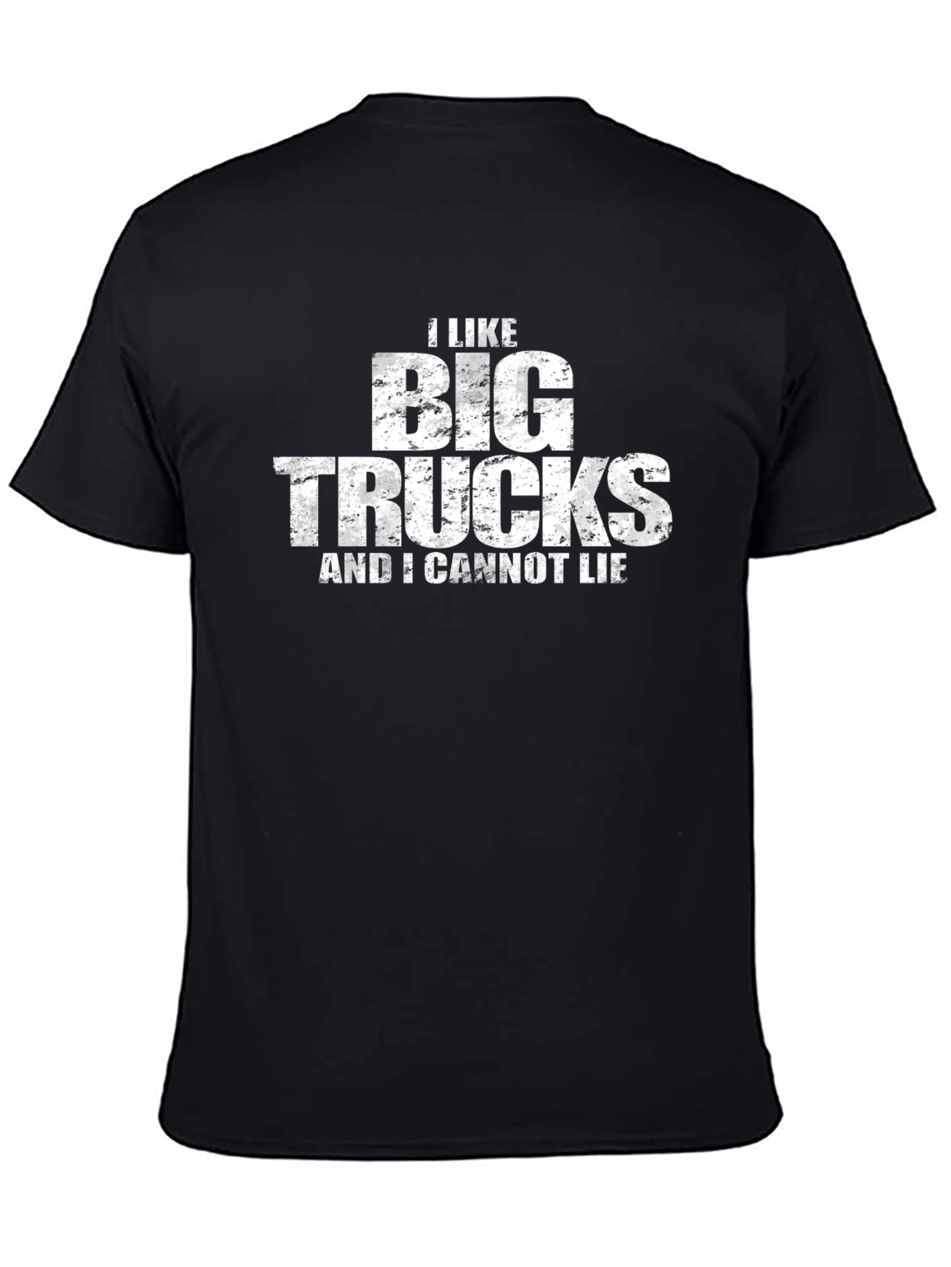 Black I Like Big Trucks T-Shirt view 4