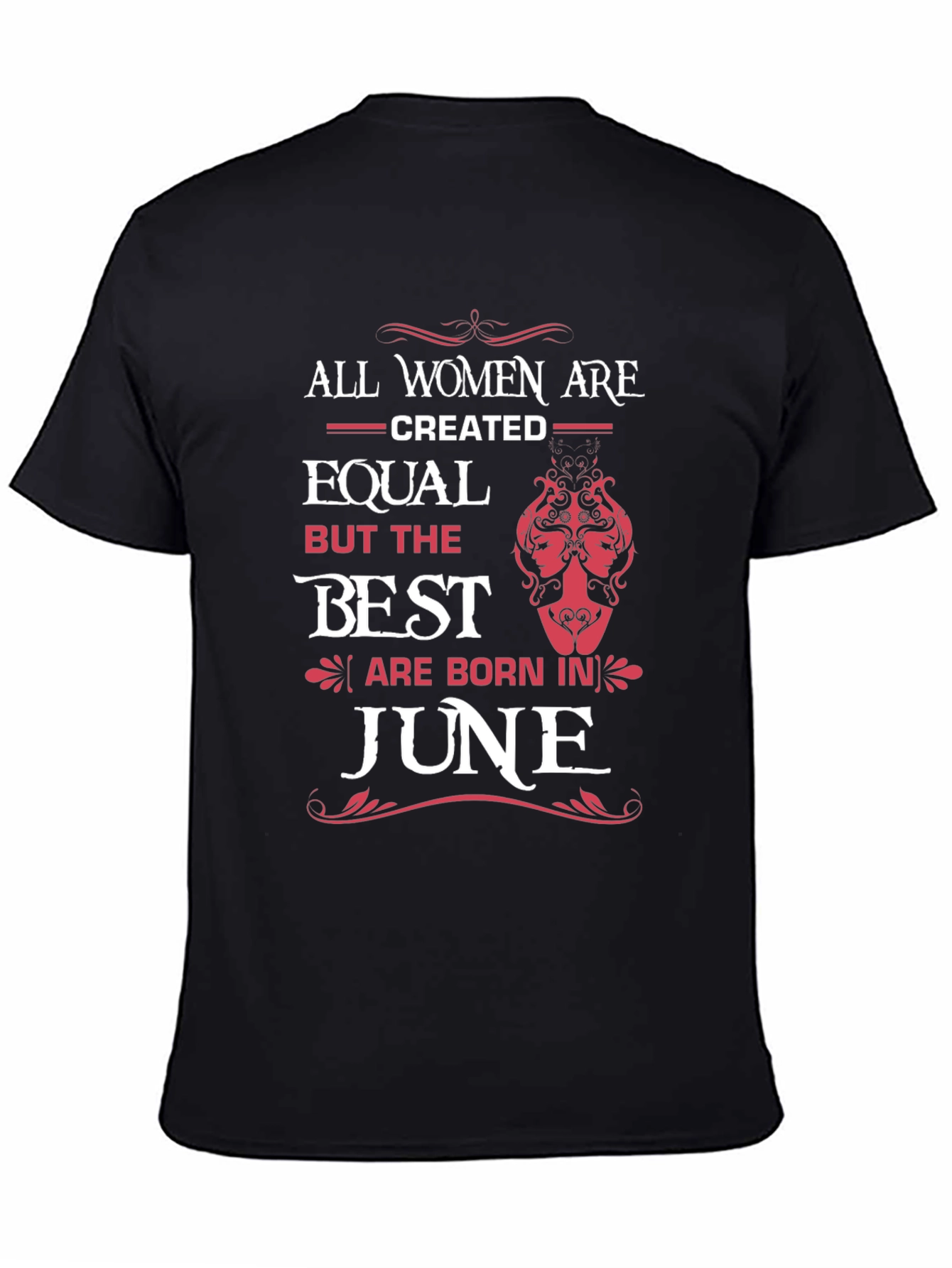 Black Women Born in June T-Shirt - Best Women view 4