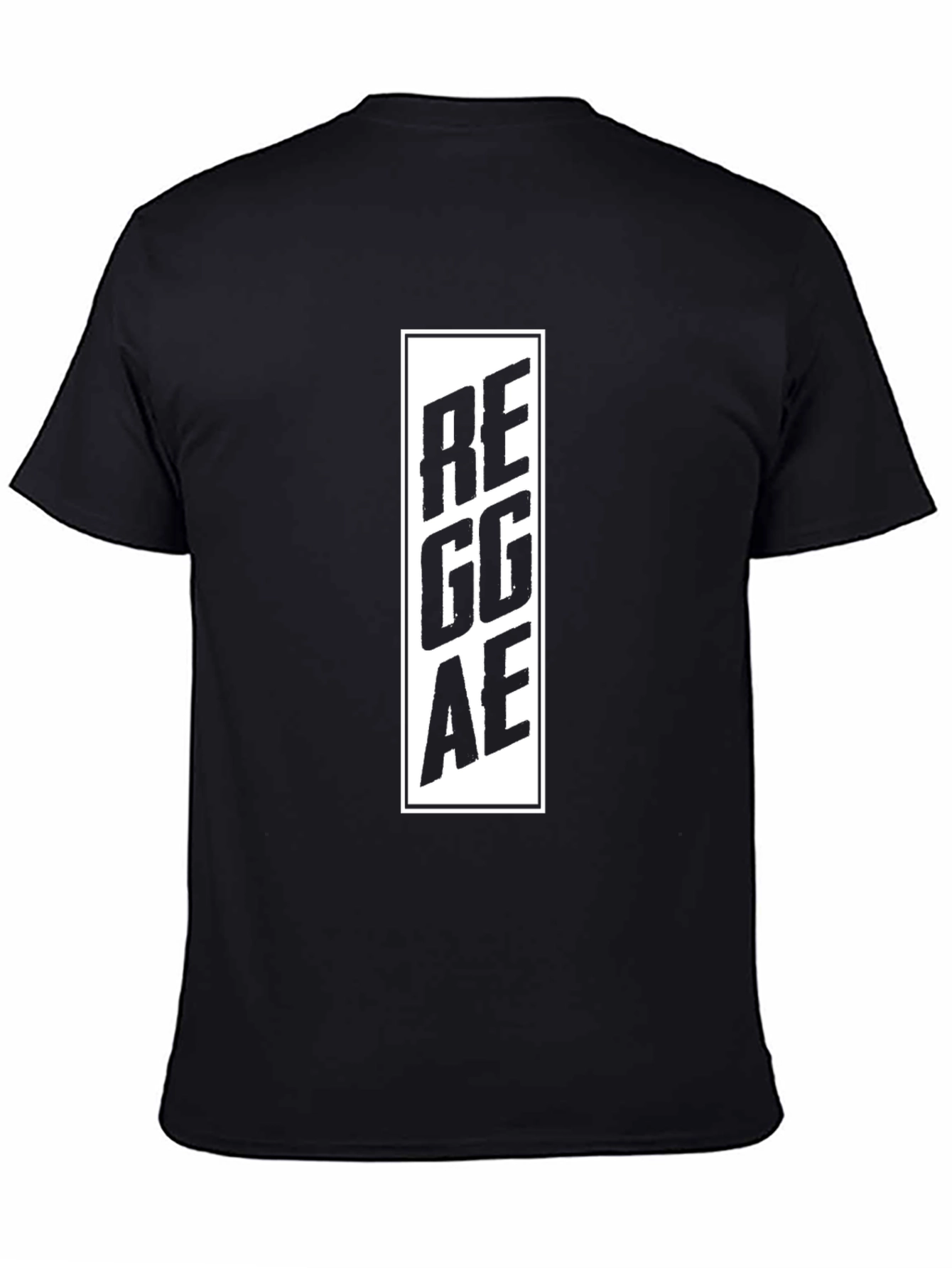 Black Reggae Black T-Shirt view 4