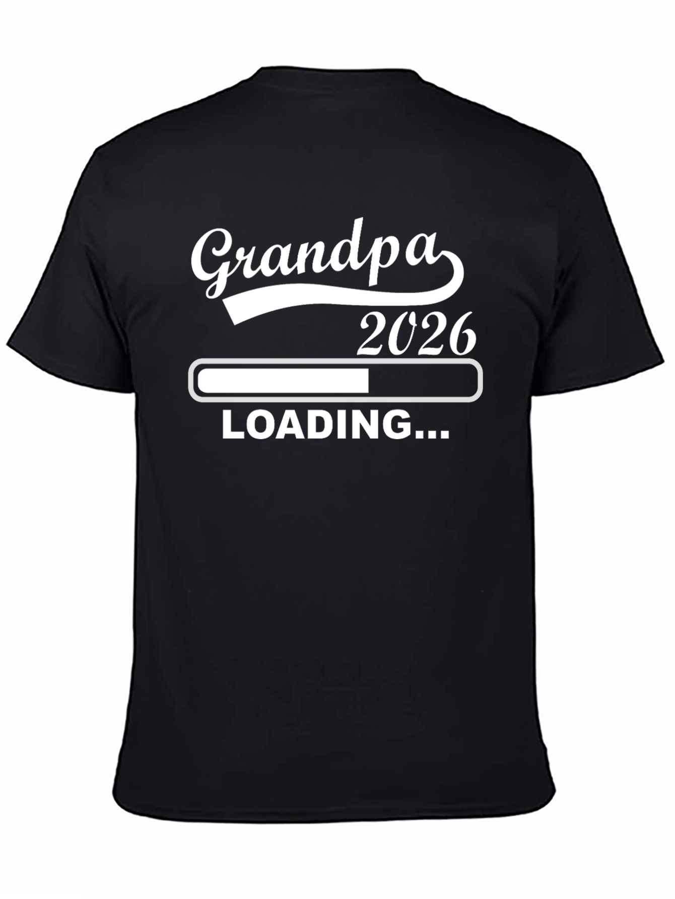 Grandpa 2026 Loading T-Shirt - 4