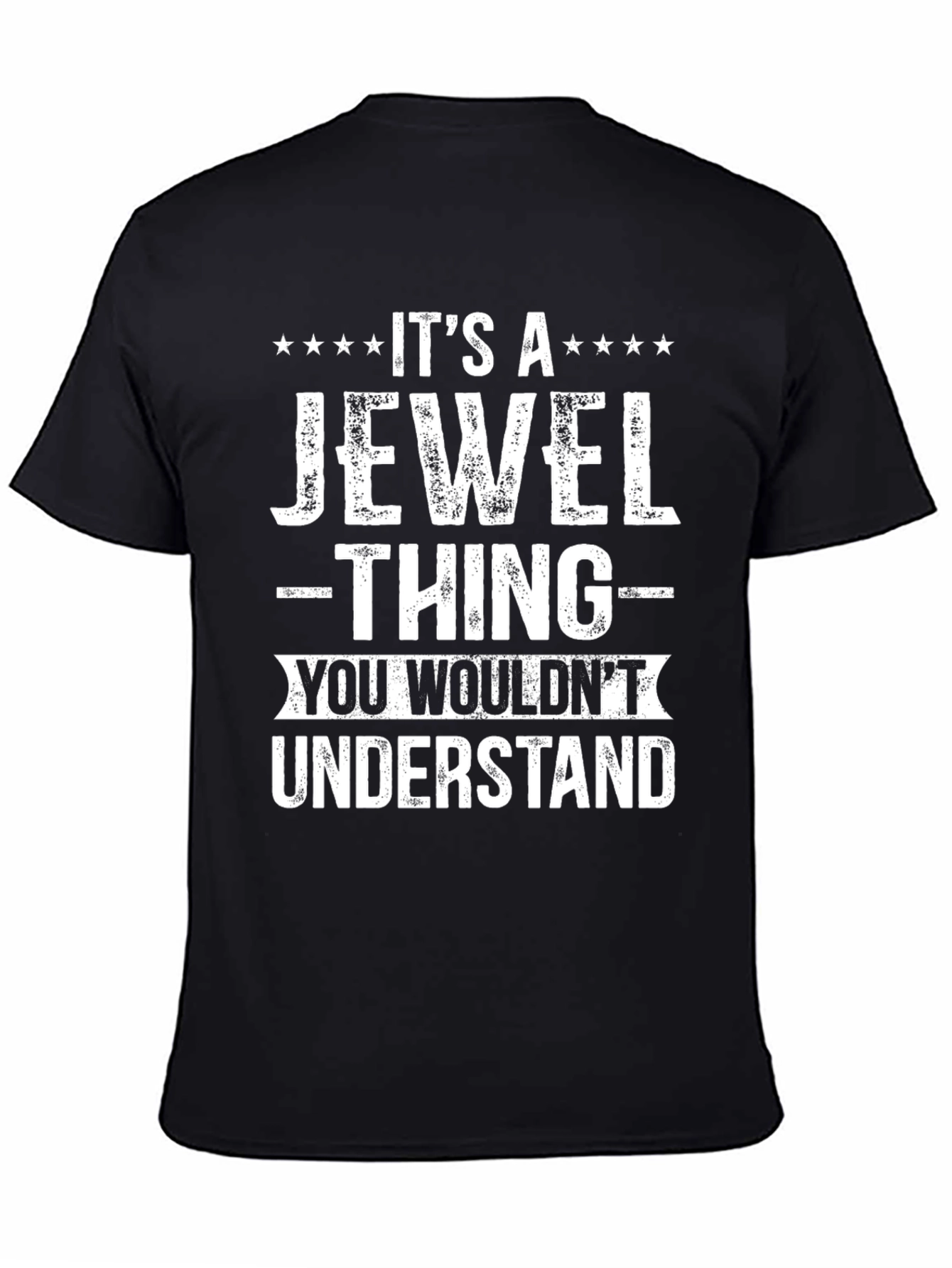 Black It's a Jewel Thing - Graphic T-Shirt view 4