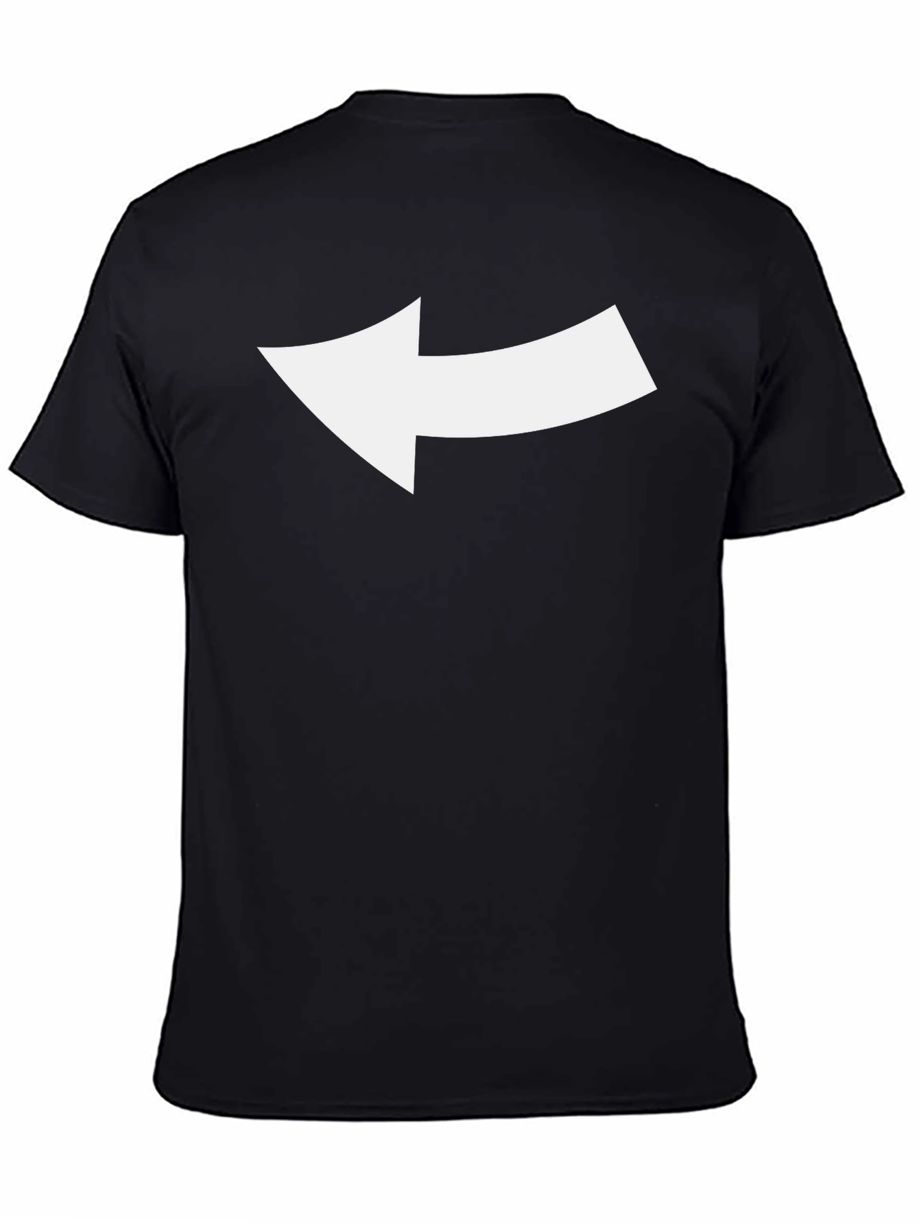 Black Arrow Graphic Tee - Bold Statement Shirt view 4