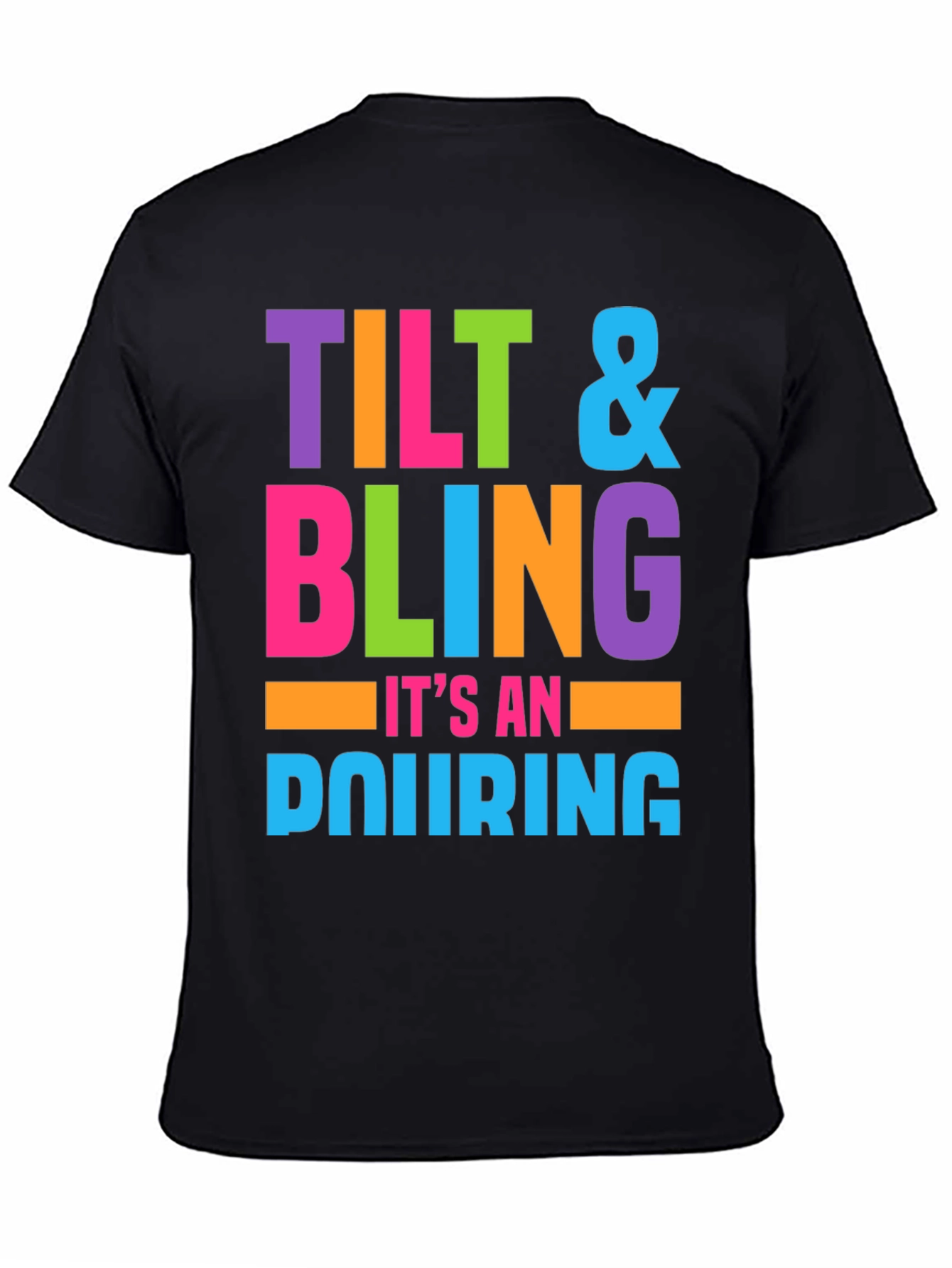 Tilt & Bling Graphic T-Shirt - 4