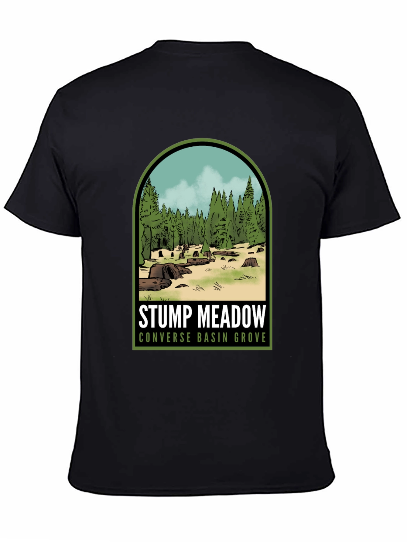 Black Stump Meadow Graphic Tee view 4