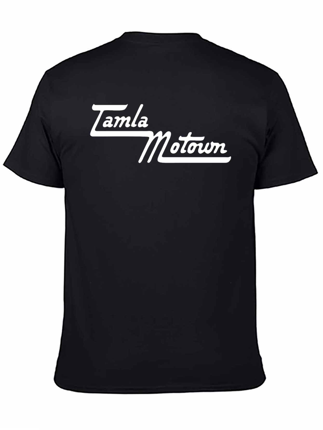 Black Tamla Motown Black T-Shirt view 4