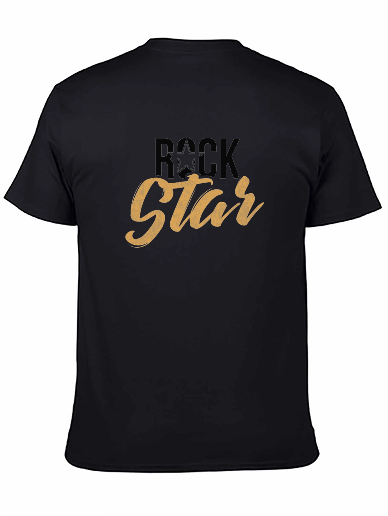 Black Rock Star Graphic T-Shirt view 4