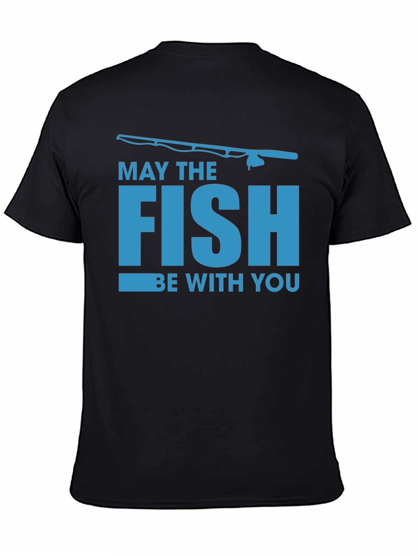 Black May The Fish Be With You Black T-Shirt view 4