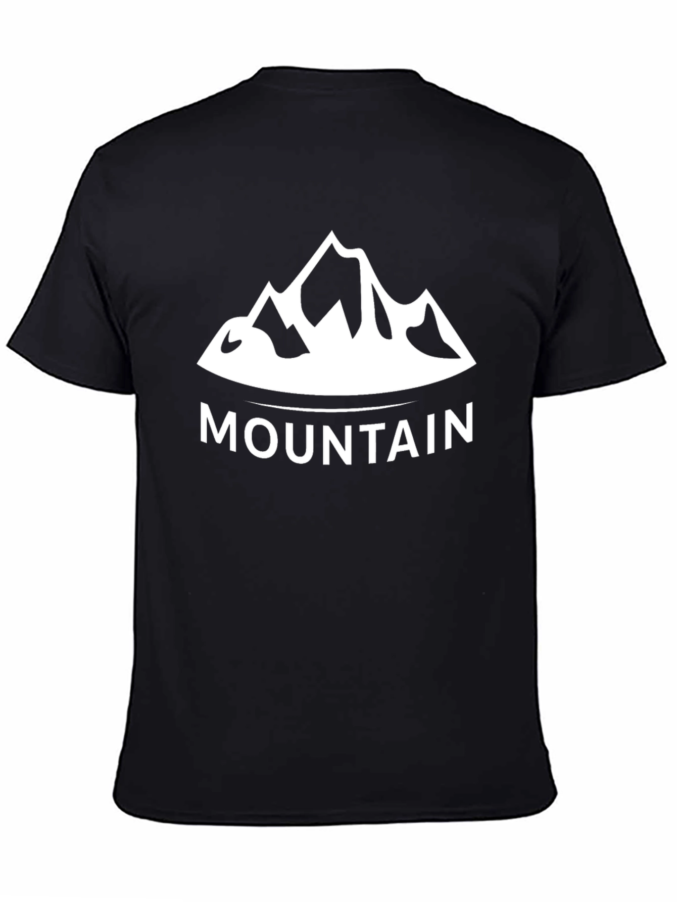 Black Mountain Graphic T-Shirt - Black view 4