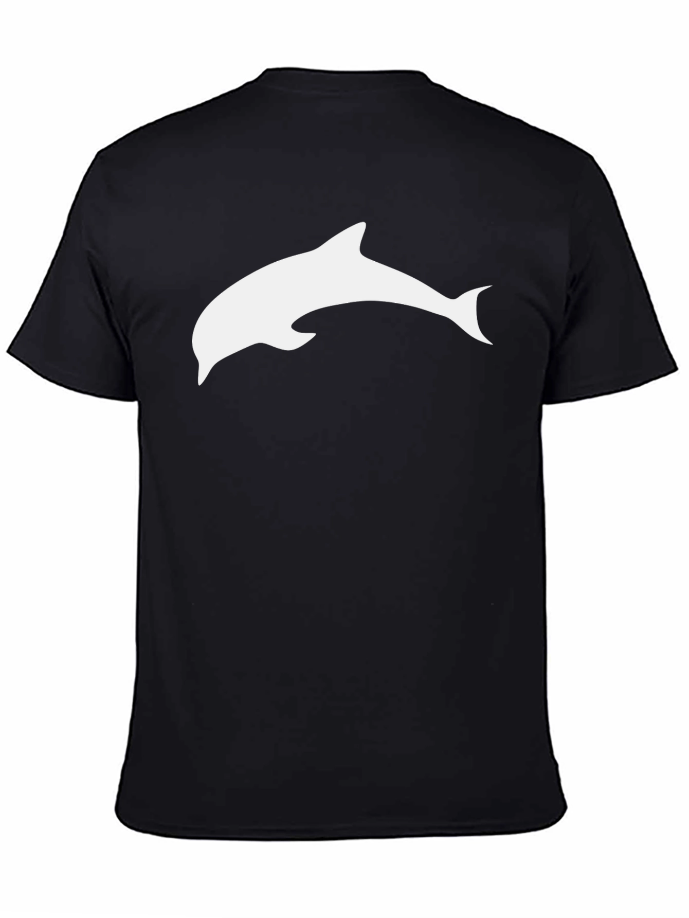 Black Black Dolphin T-Shirt - Casual Style view 4