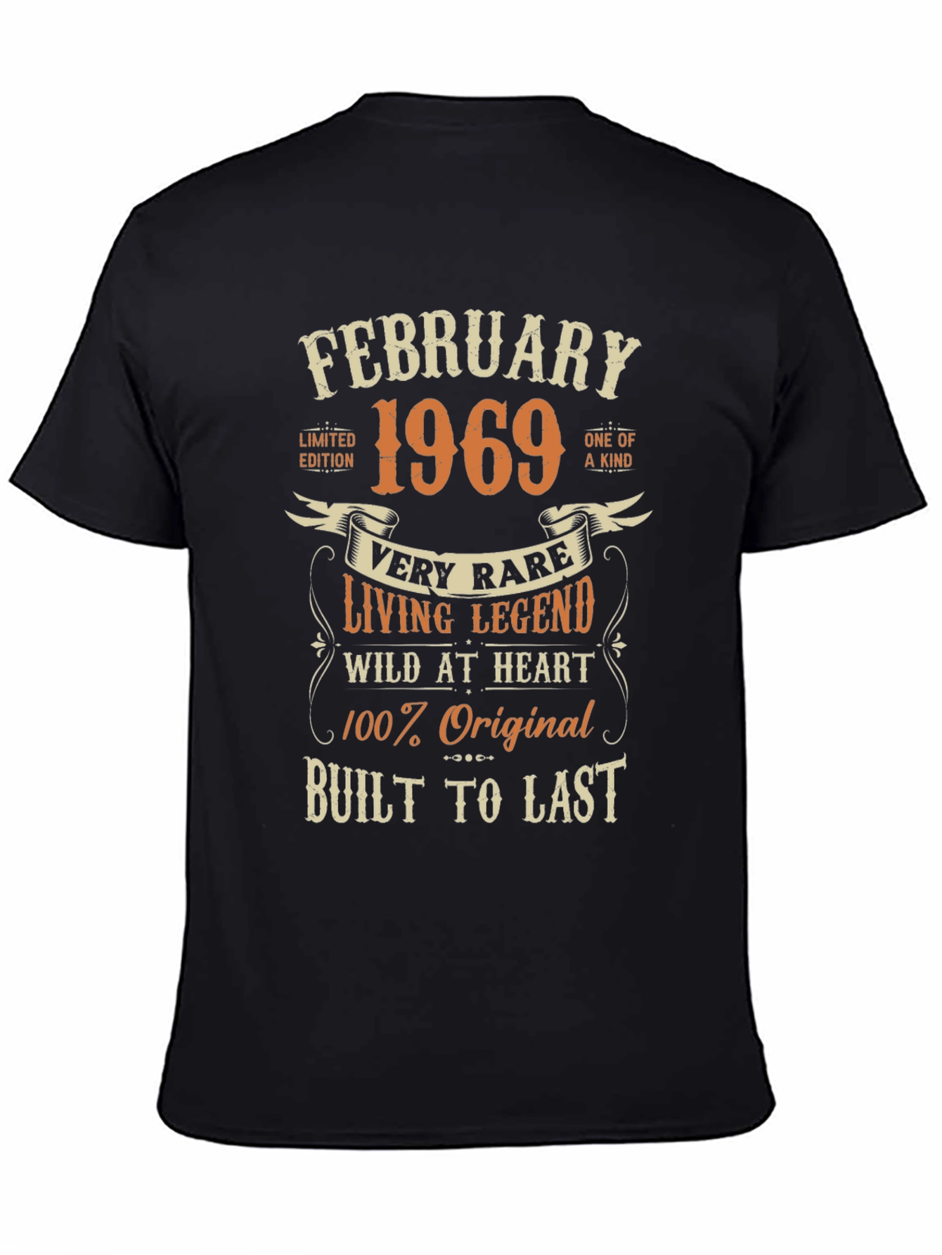 Black February 1969 Limited Edition Living Legend T-Shirt view 4