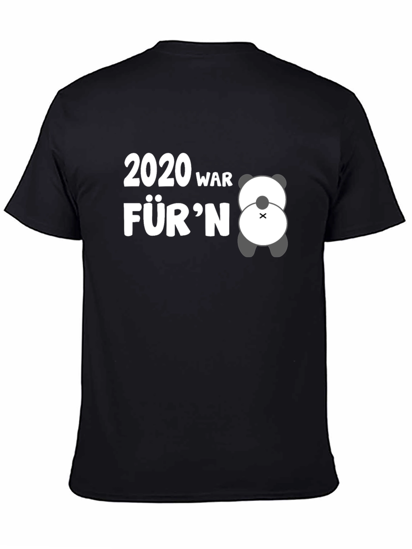 Black 2020 Bear T-Shirt - Unisex Black Tee view 4