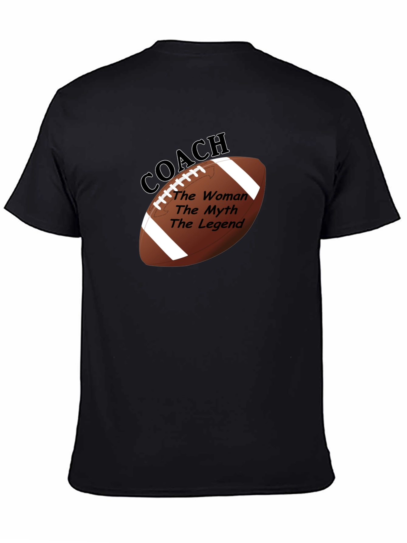 Black Coach The Woman The Myth The Legend T-Shirt view 4