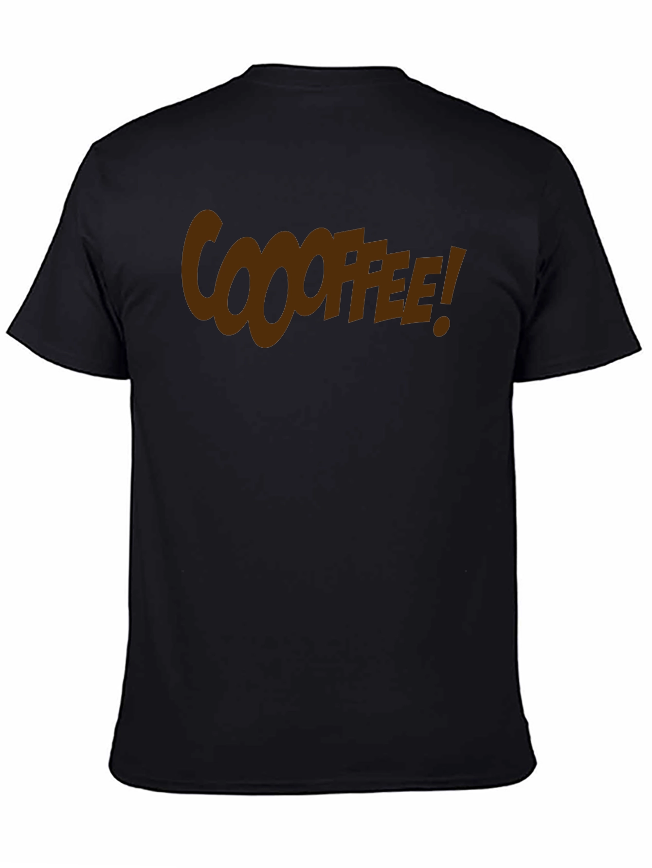 Black Coooffee! Graphic T-Shirt - Soft Cotton Blend view 4