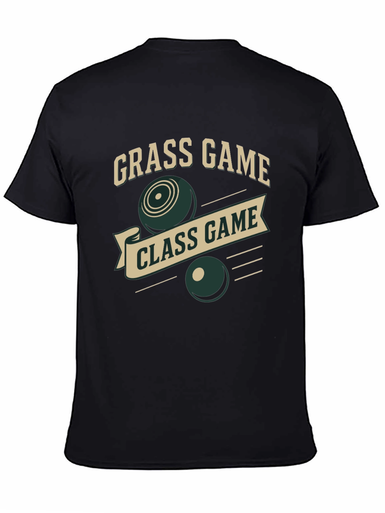 Black Grass Game Class Game Graphic Tee view 4
