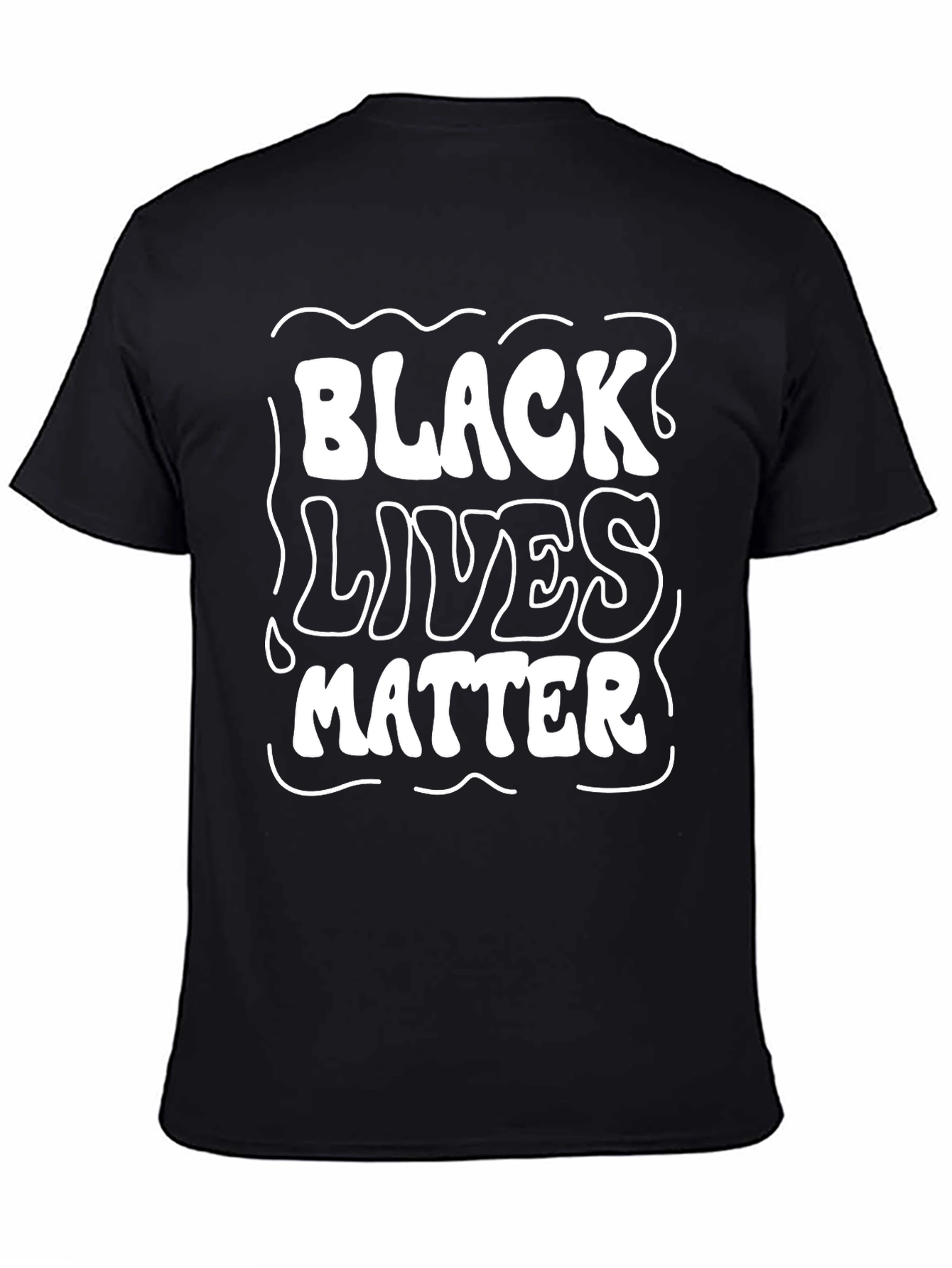 Black Black Lives Matter Graphic Tee view 4