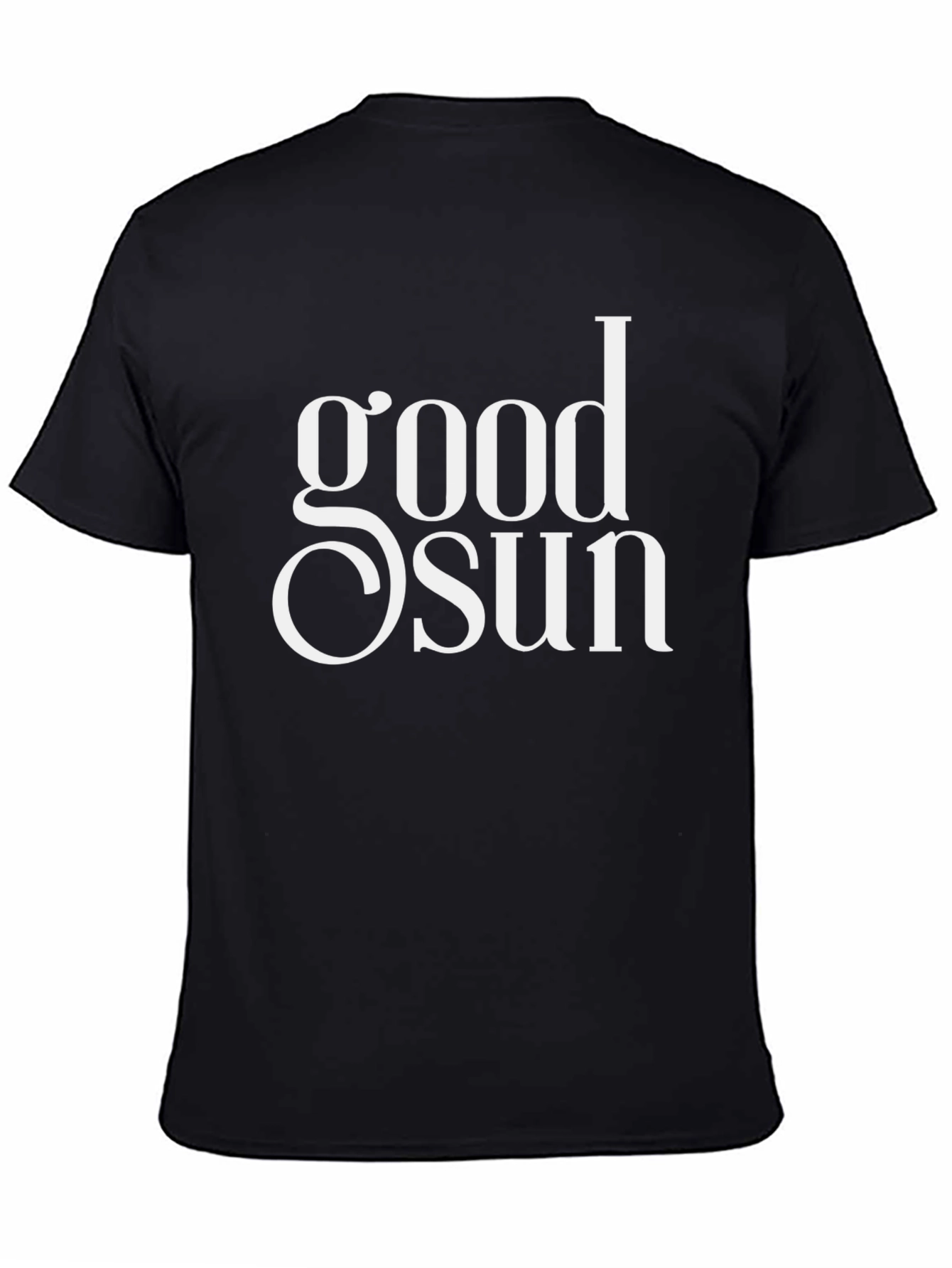 Black Good Sun Graphic Tee - Stylish Comfort view 4