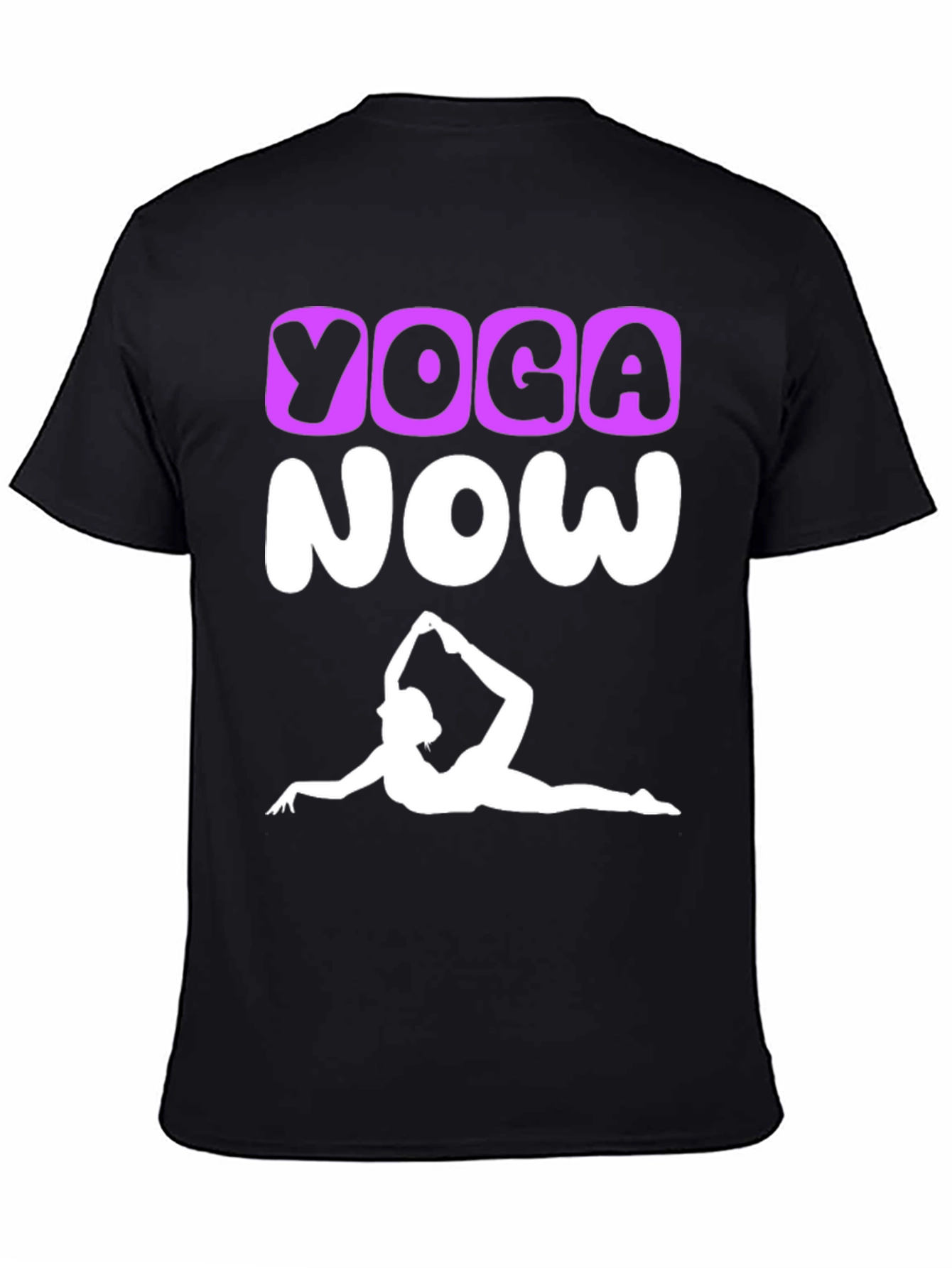 Yoga Now Graphic T-Shirt for Fitness & Style - 4