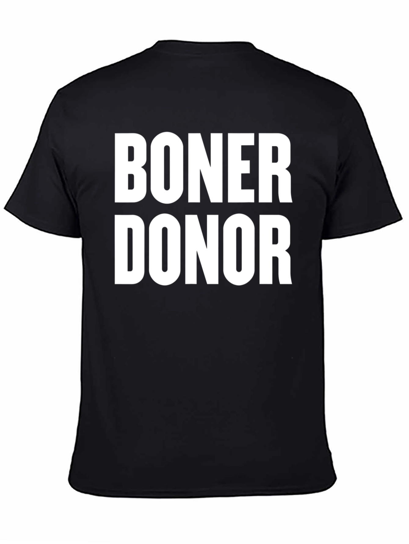Black Boner Donor Graphic Tee view 4
