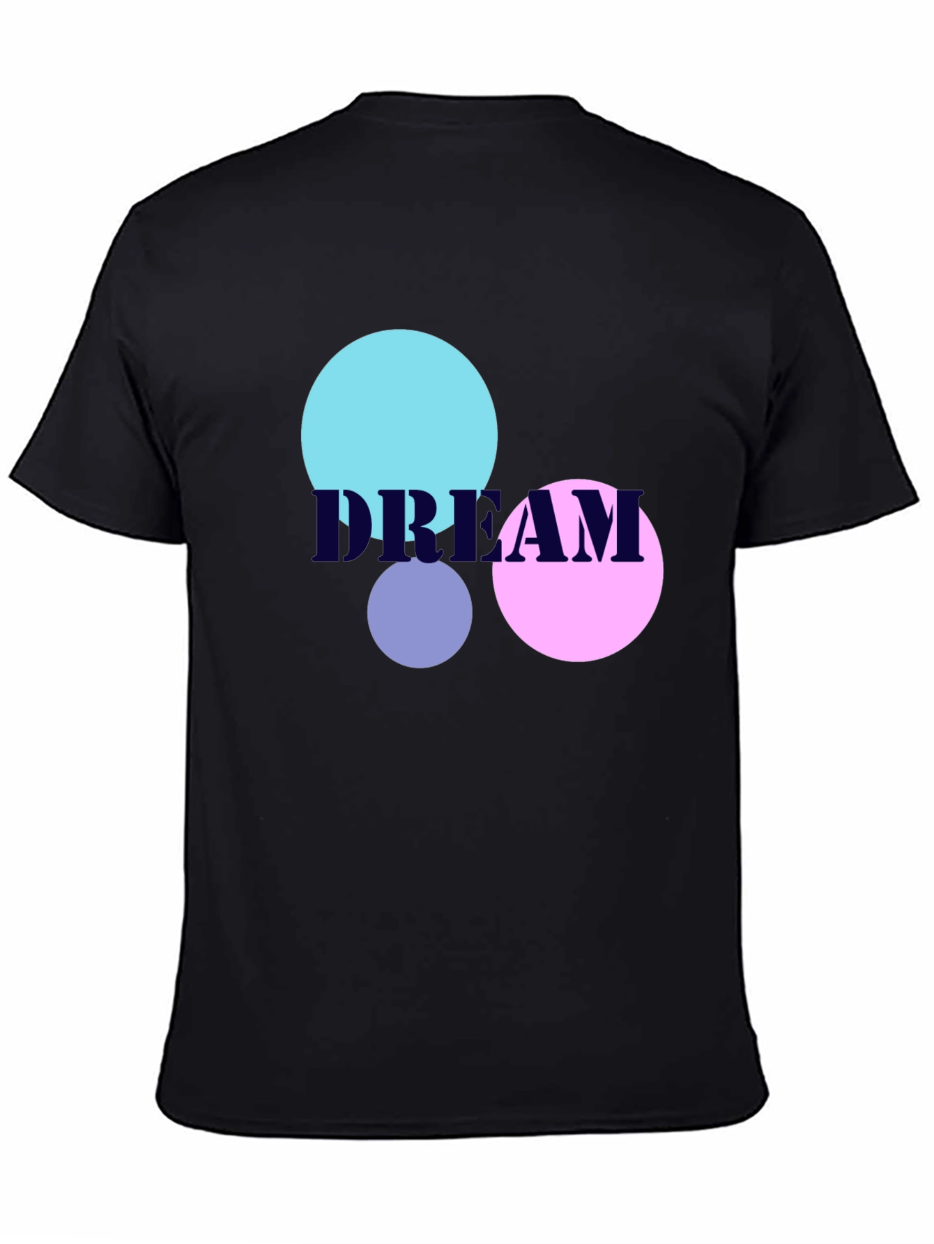 Black Dream Graphic Tee - Stylish Black T-Shirt view 4