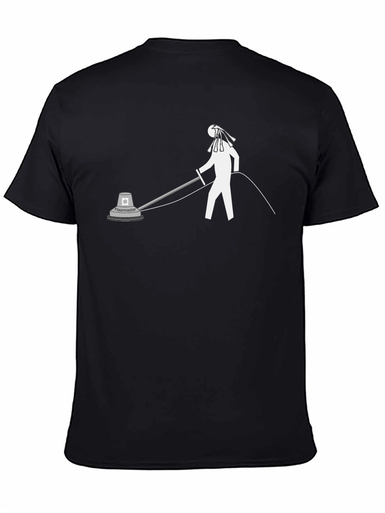 Black Floor Master Graphic Tee - Quirky & Comfortable view 4