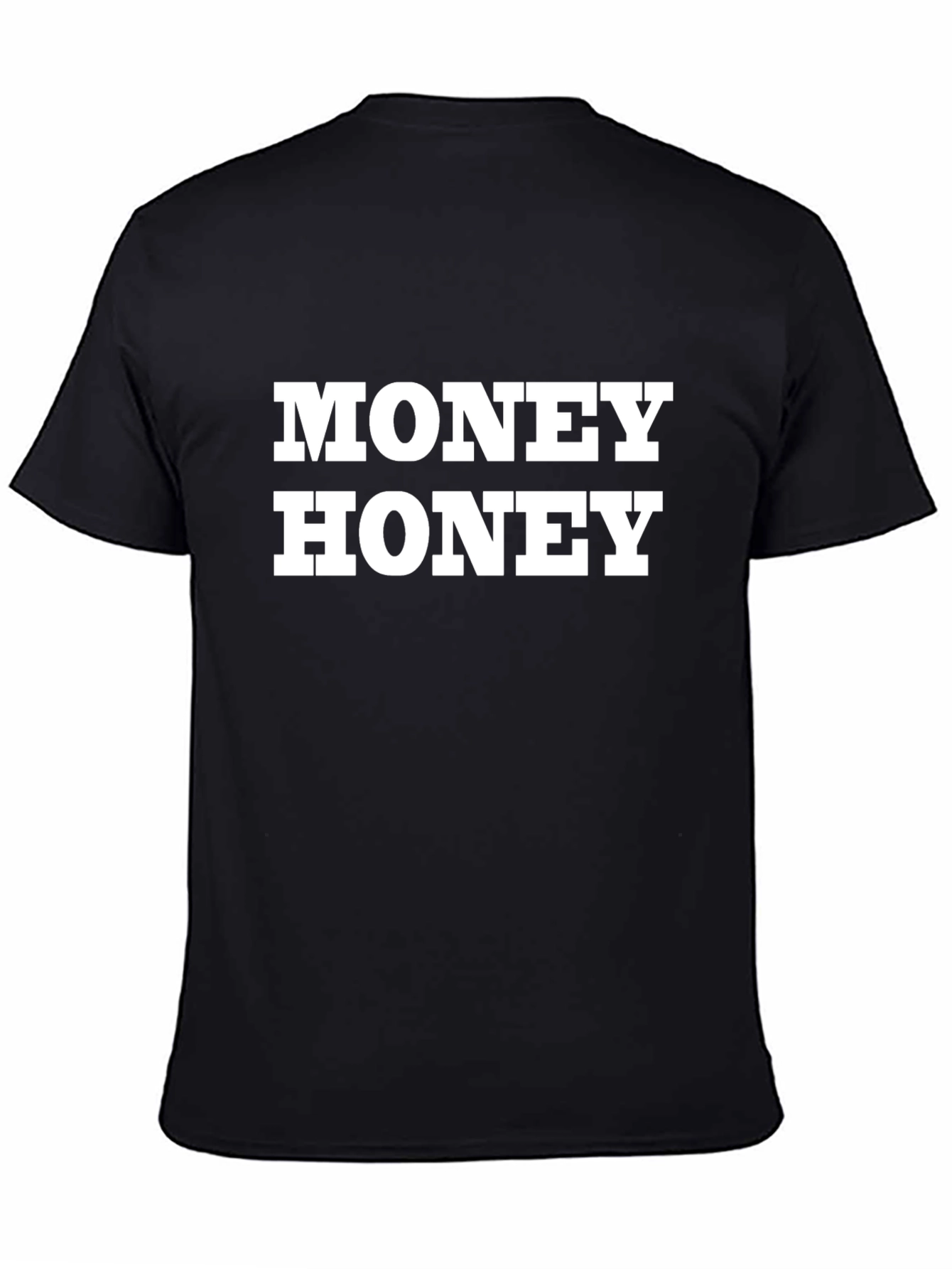 Black Money Honey Black Graphic Tee view 4