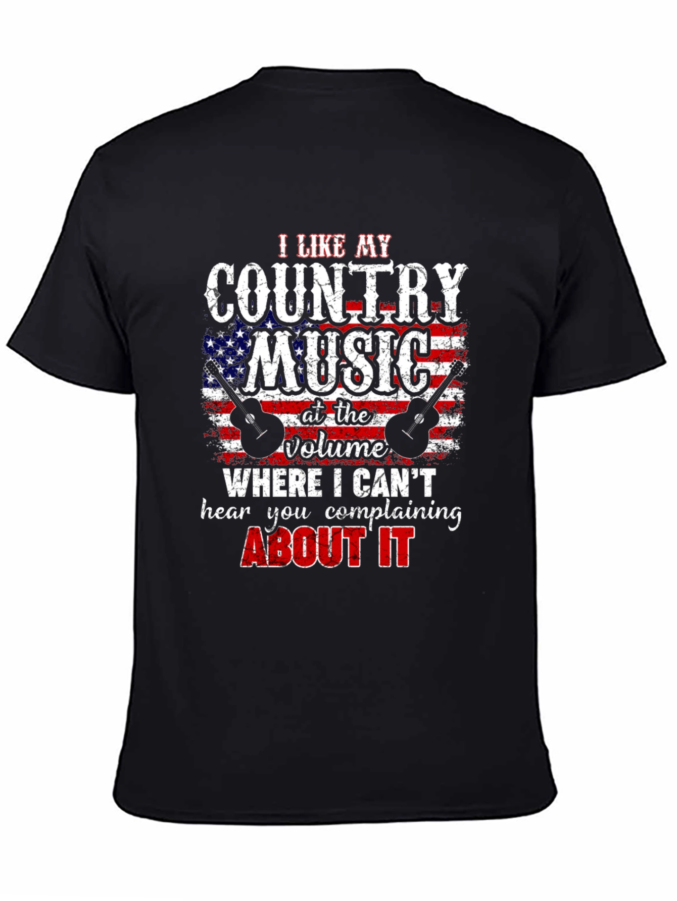 Black Country Music T-Shirt - Loud & Proud! view 4