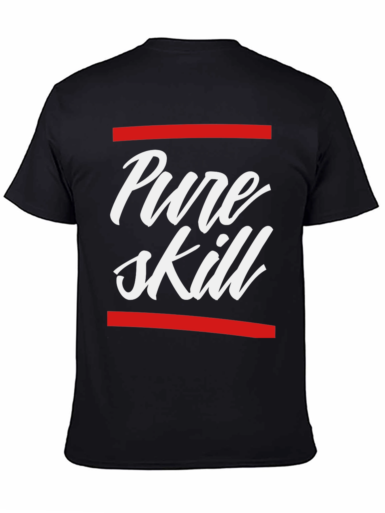 Black Pure Skill Graphic T-Shirt - Black view 4