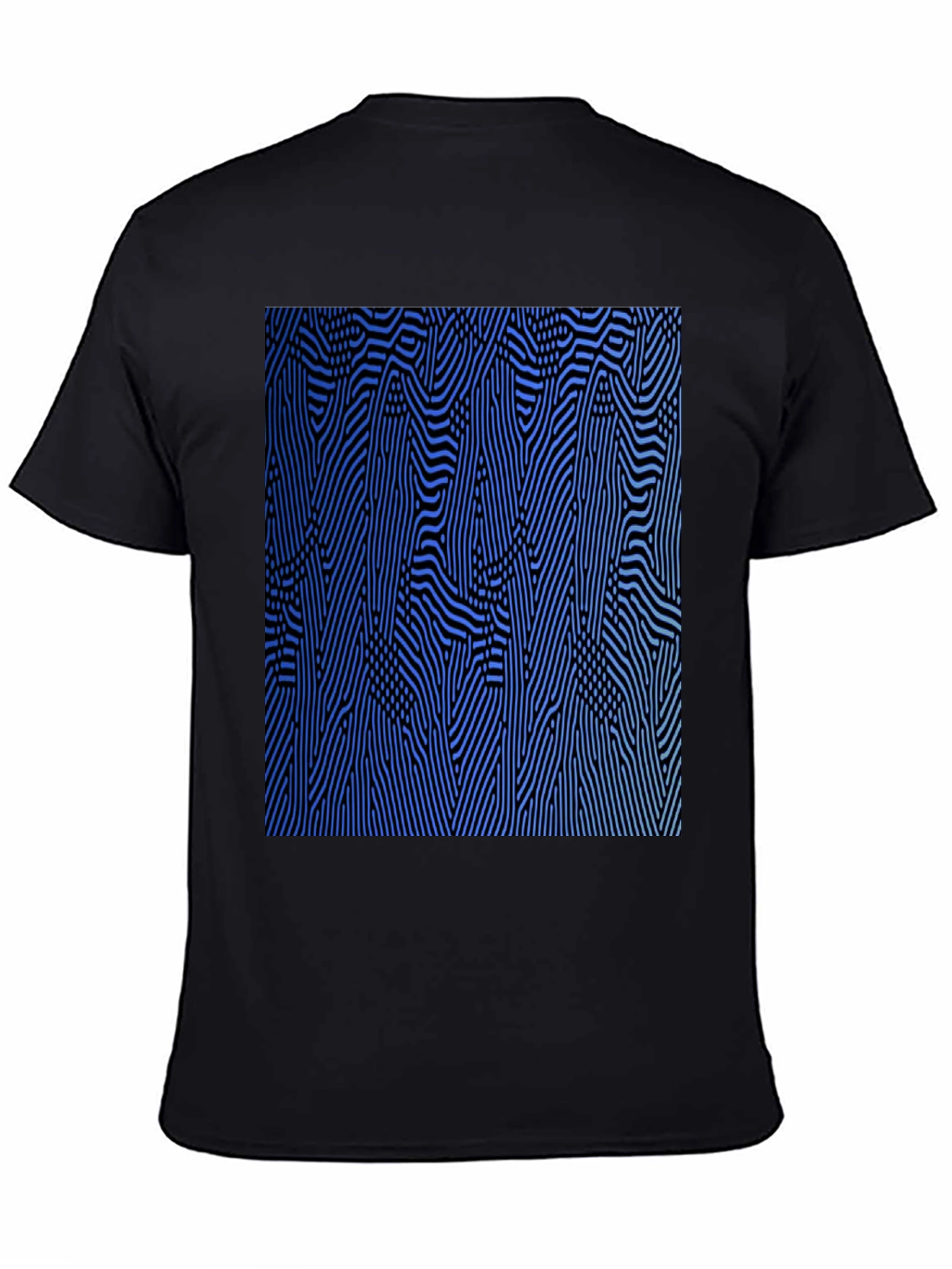 Abstract Pattern Graphic Tee - Modern Style - 4