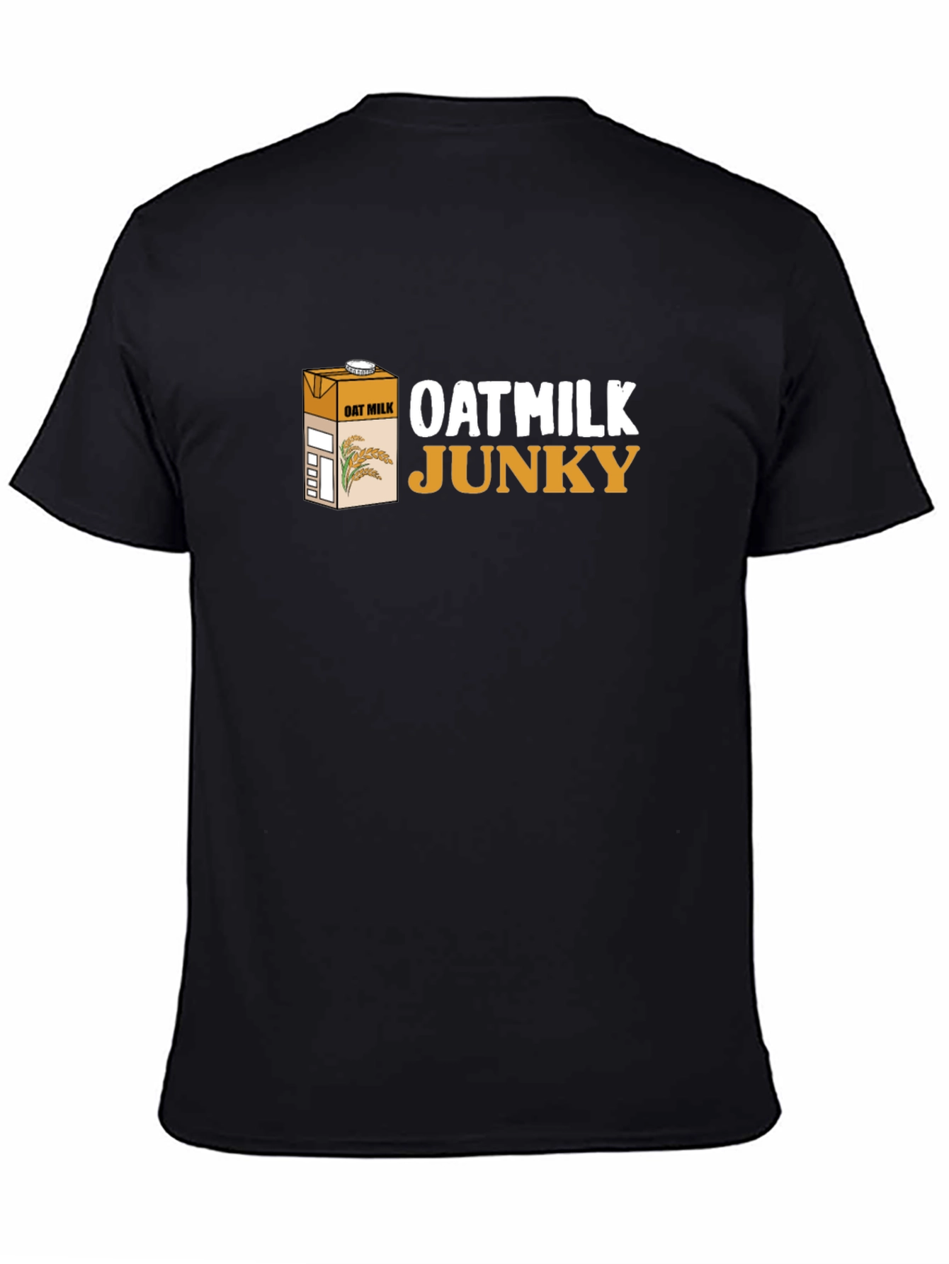 Oatmilk Junky Graphic T-Shirt - Novelty Vegan Tee - 4