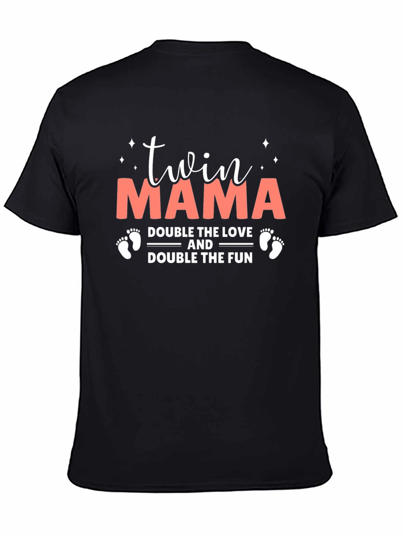 Twin Mama T-Shirt: Double the Love and Fun! - 4