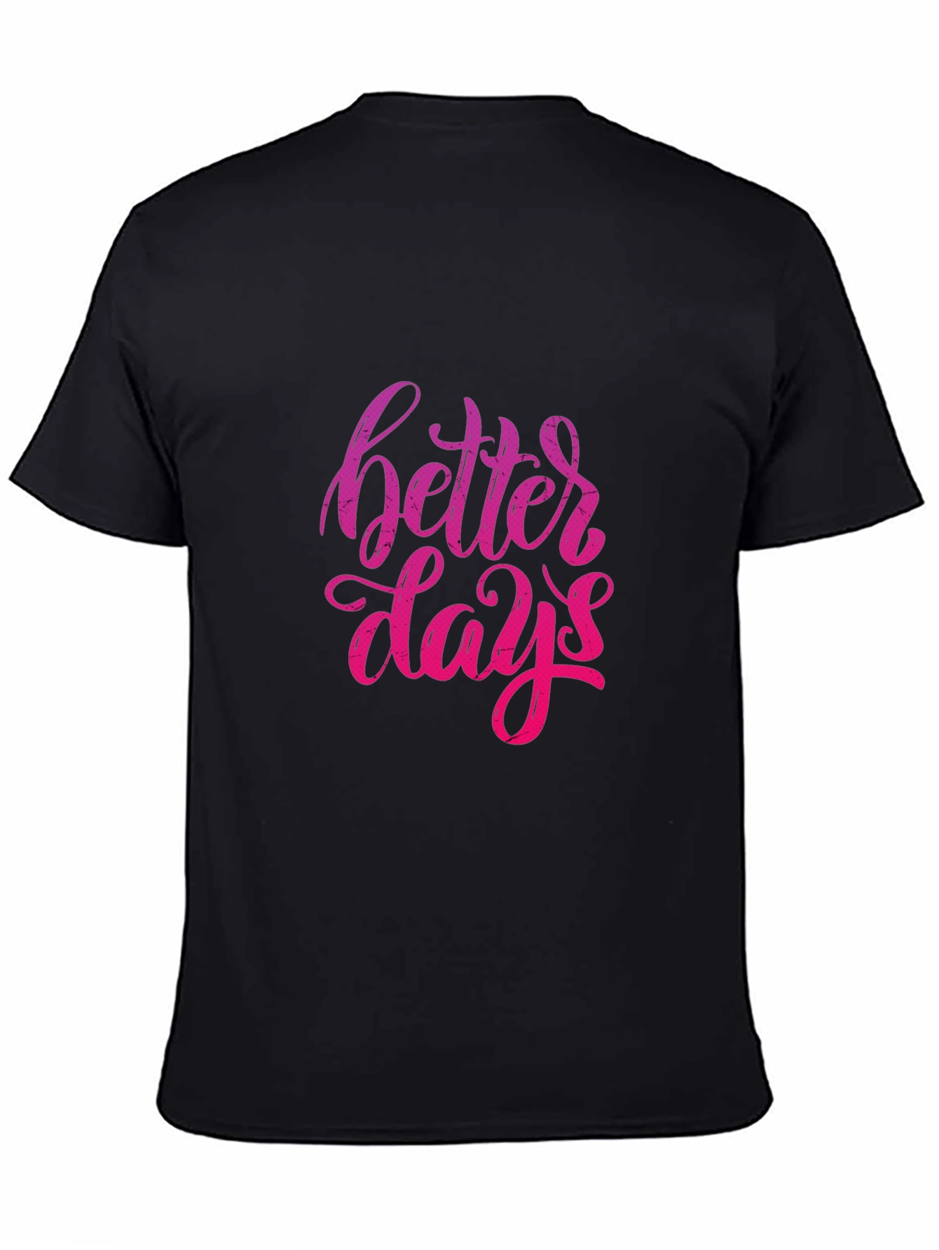 Black Better Days Graphic Tee - Stylish Comfort view 4