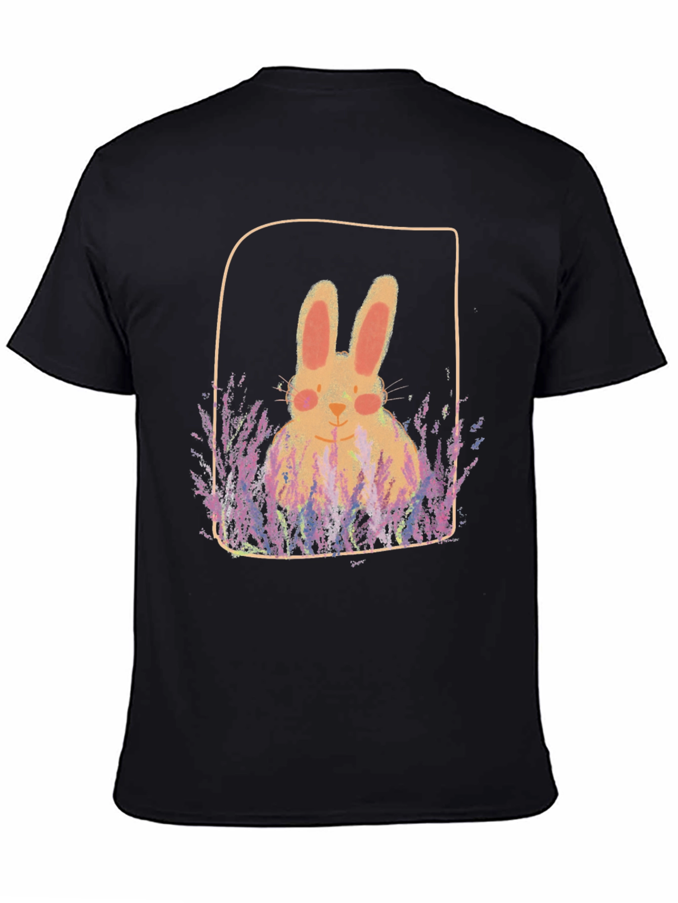 Bunny in Lavender Field Graphic Tee - 4