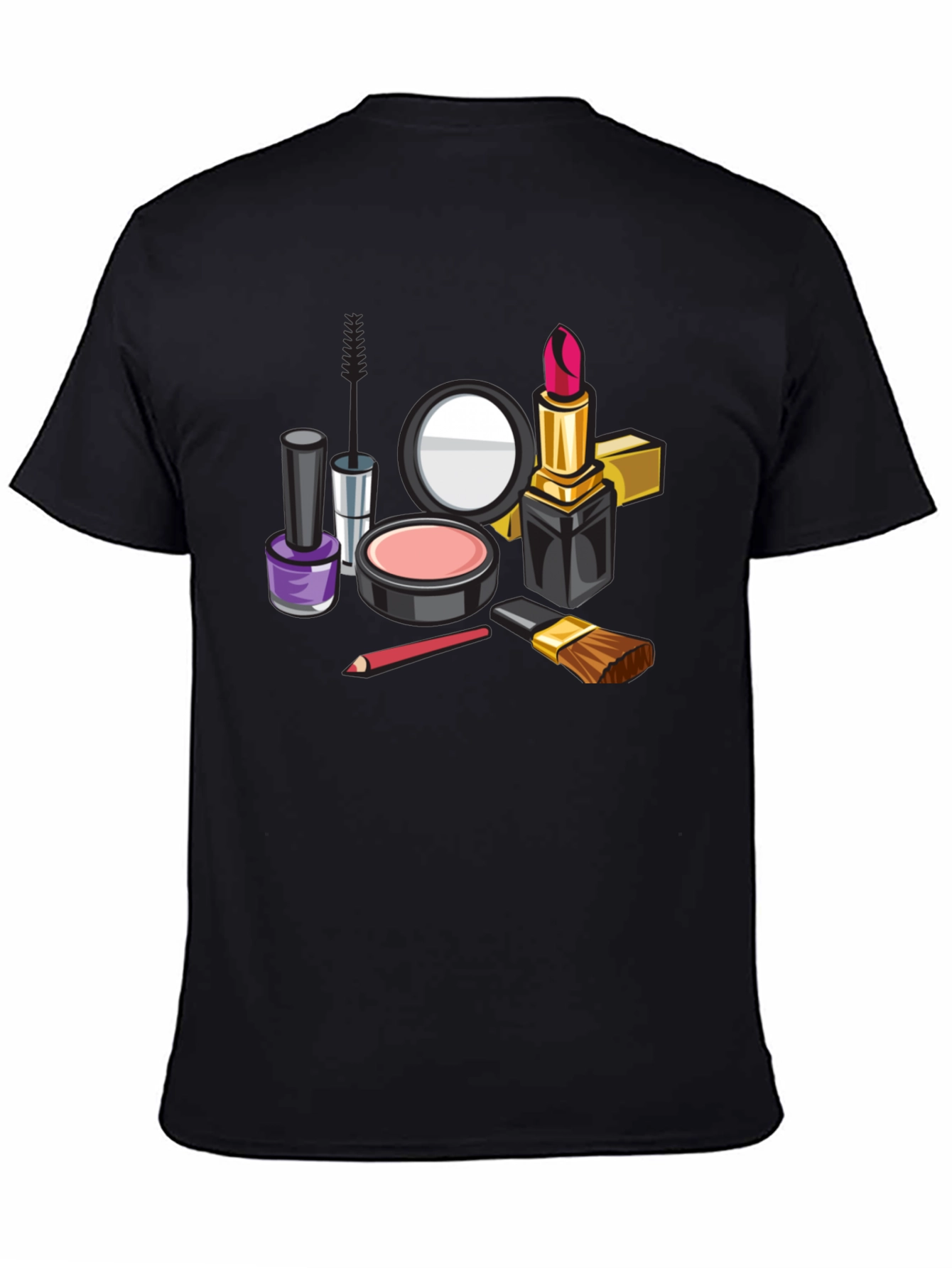 Makeup Kit Graphic Tee - Stylish & Fun! - 4