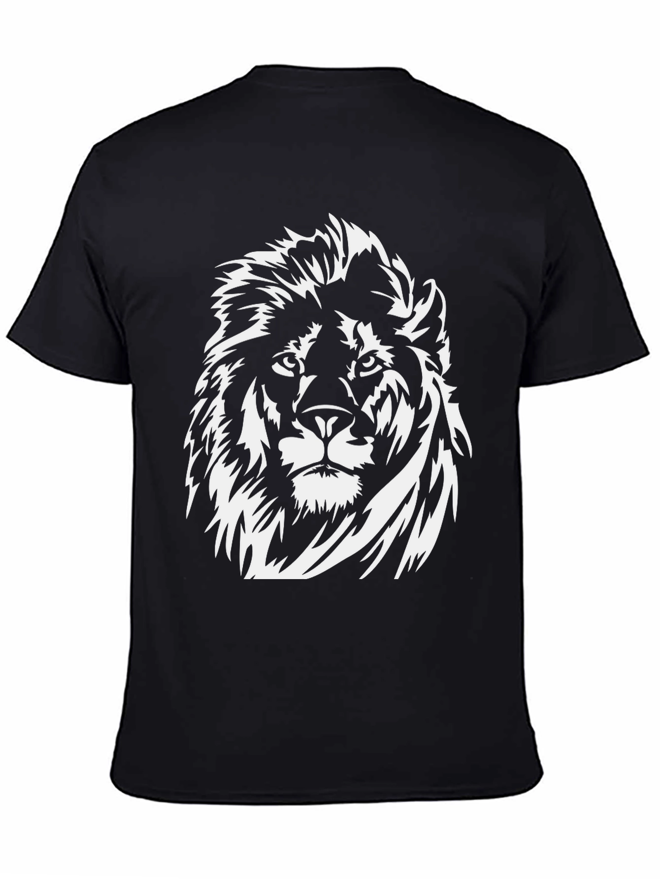 Black Black Lion Graphic Tee view 4