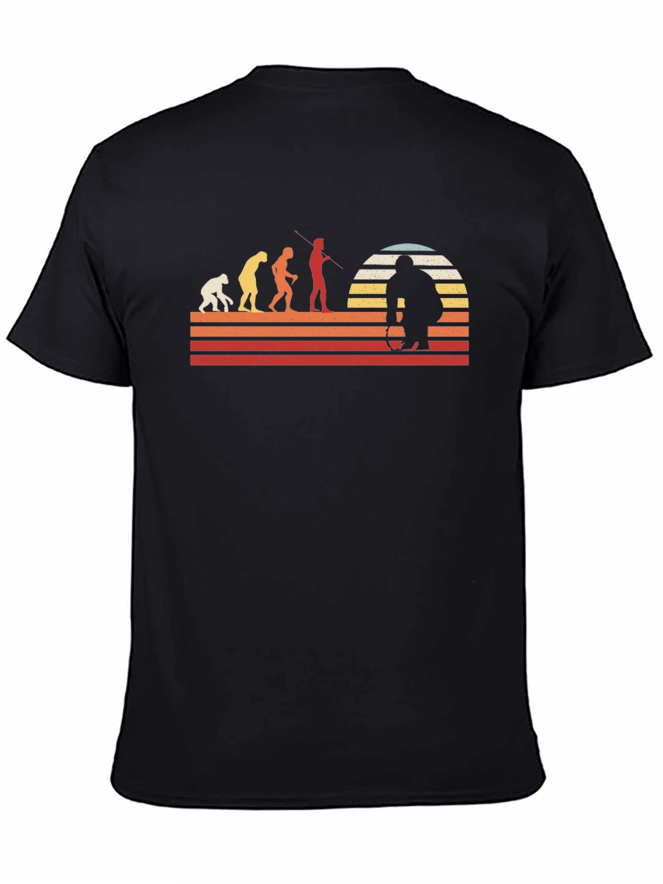 Black Evolution of Bowler Black T-Shirt view 4