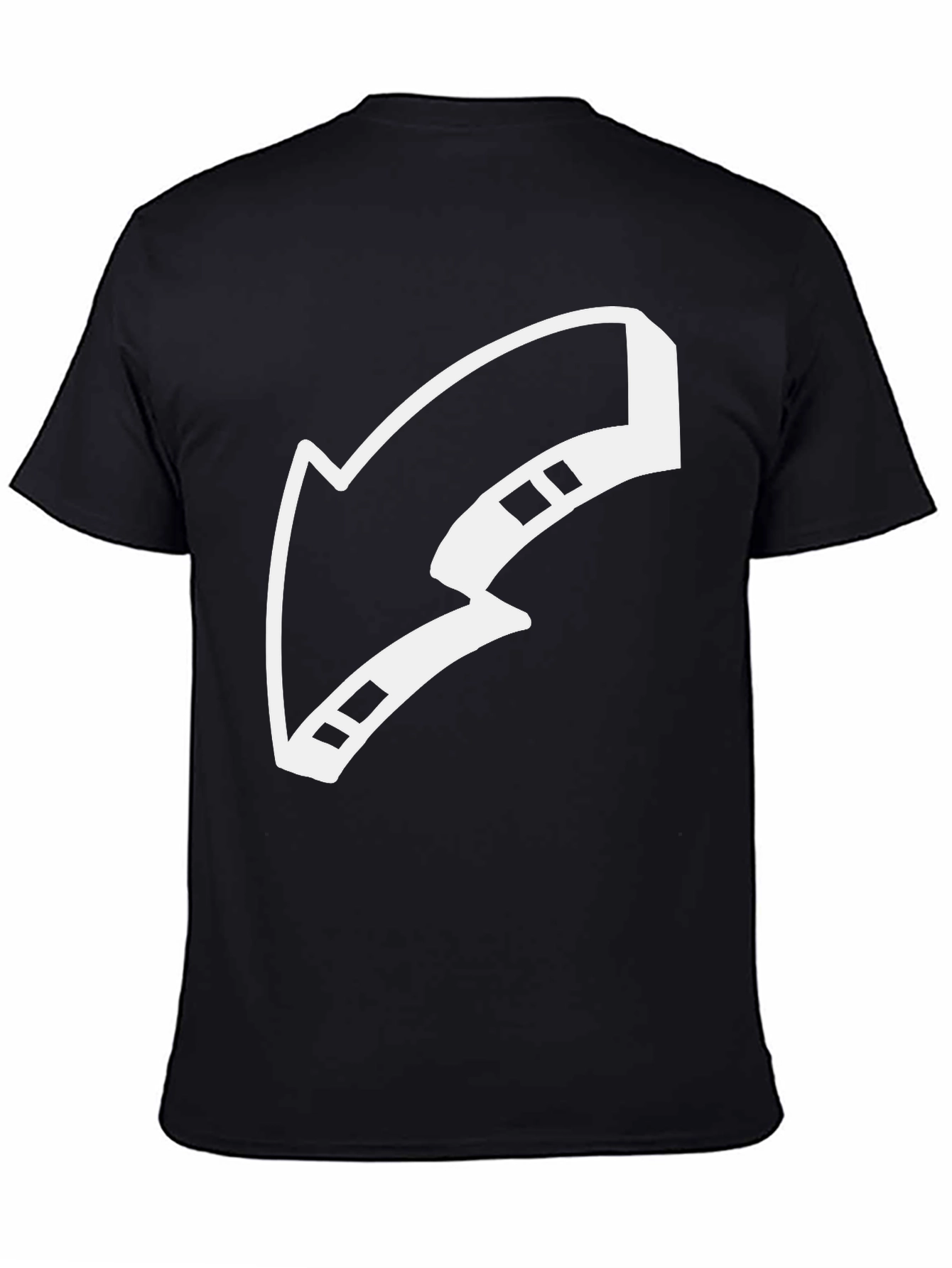 Black Arrow Graphic Black T-Shirt view 4