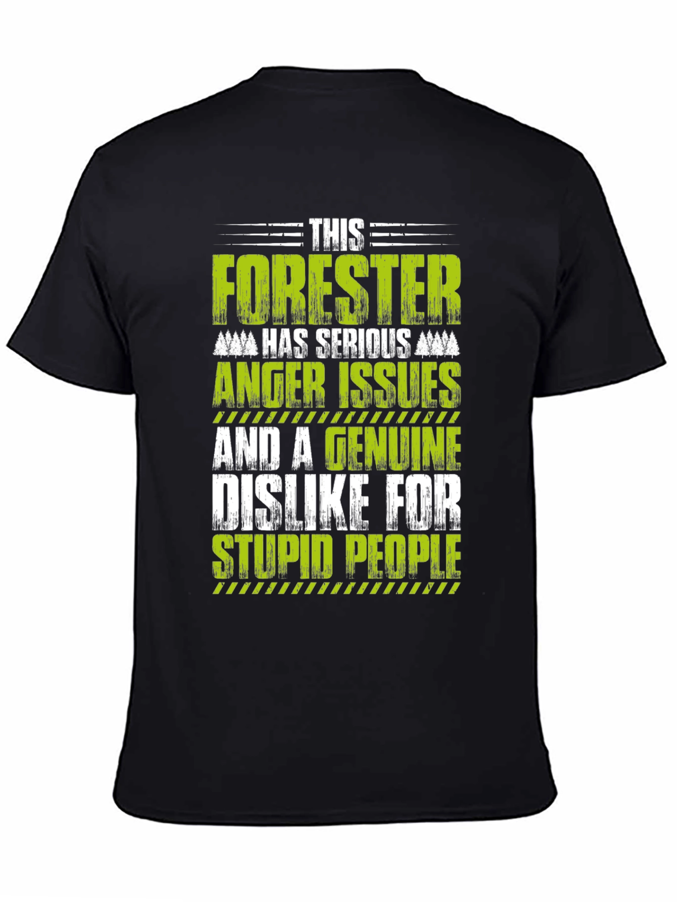 Black Forester T-Shirt: Serious Anger Issues view 4