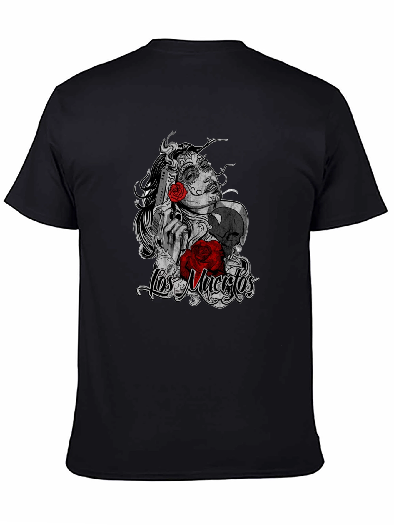 Black Los Muertos T-Shirt view 4