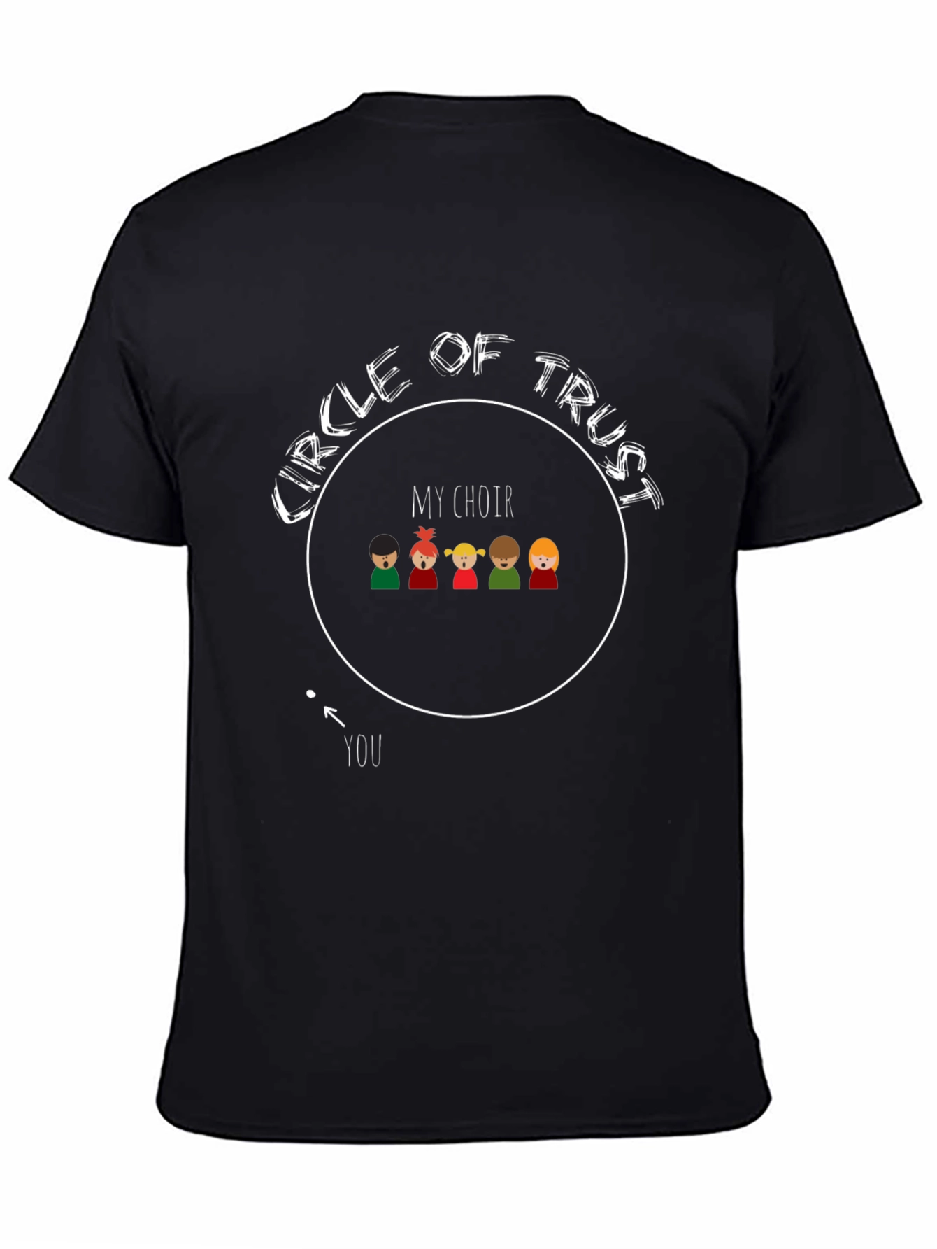 Black Choir Circle of Trust T-Shirt view 4