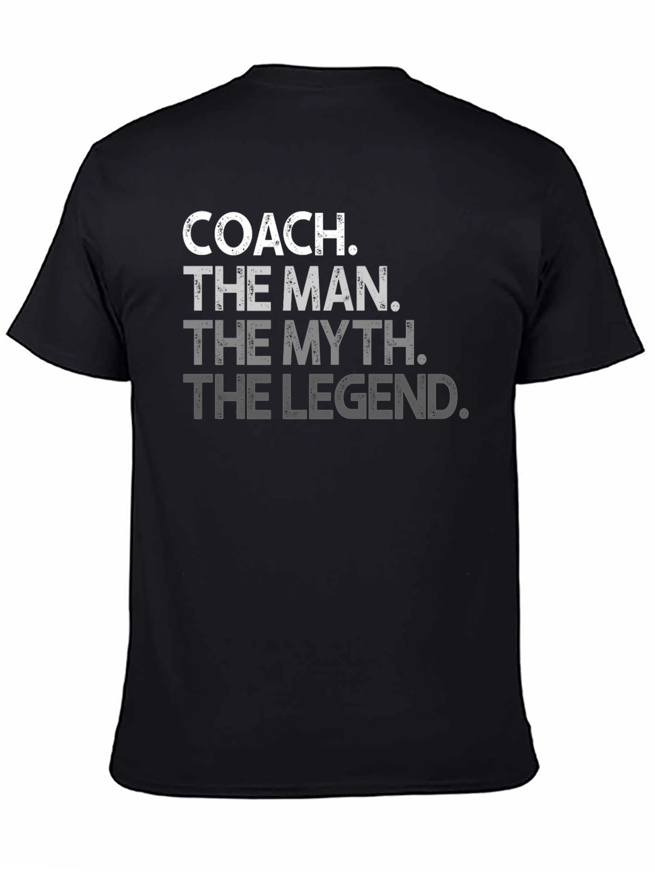 Black Coach The Man The Myth The Legend Black Tee view 4