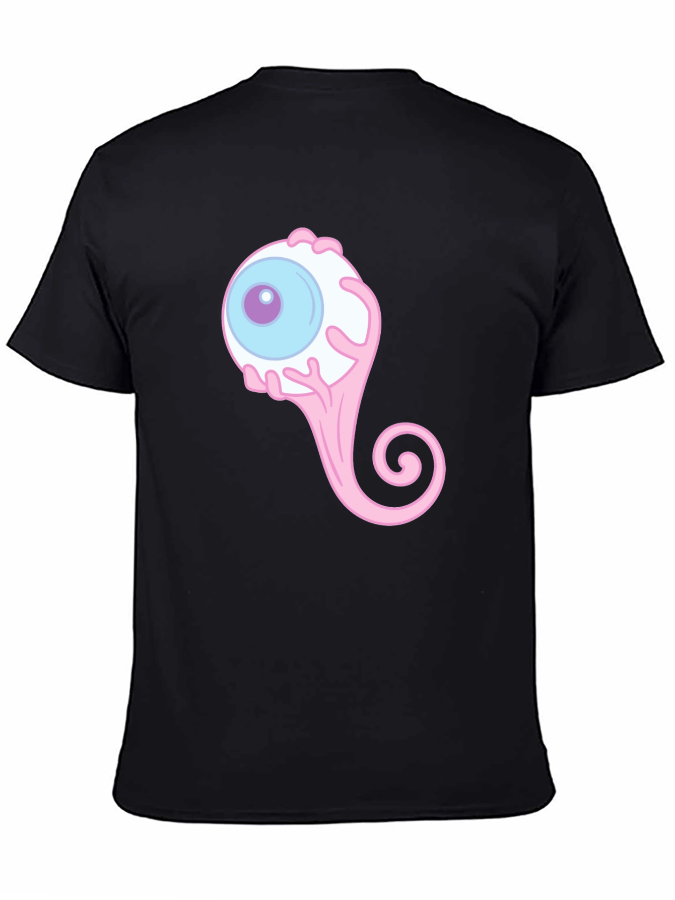 Black Eyeball Graphic Tee - Quirky & Unique Design view 4