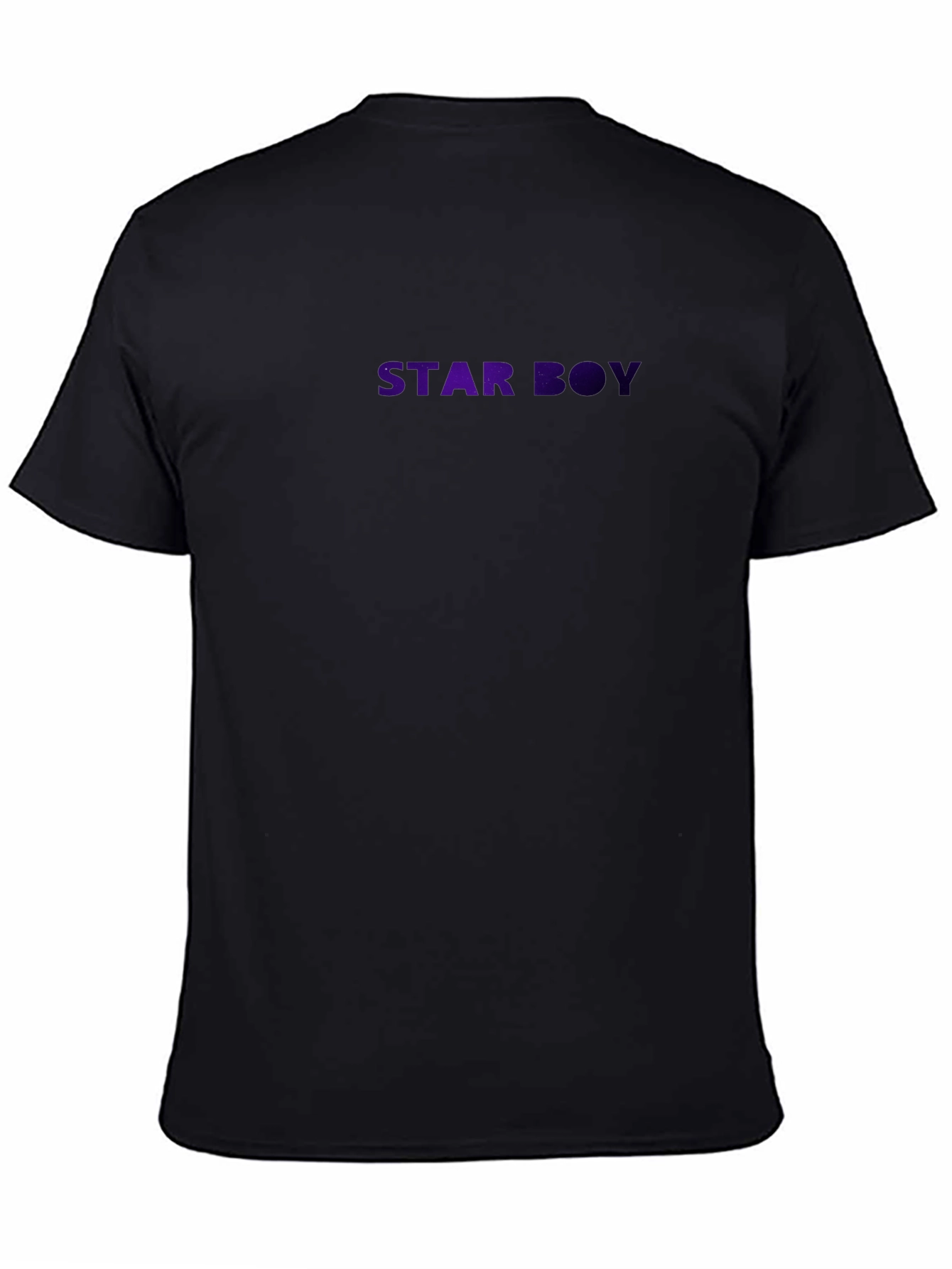 Black Starboy Graphic Print Black T-Shirt view 4