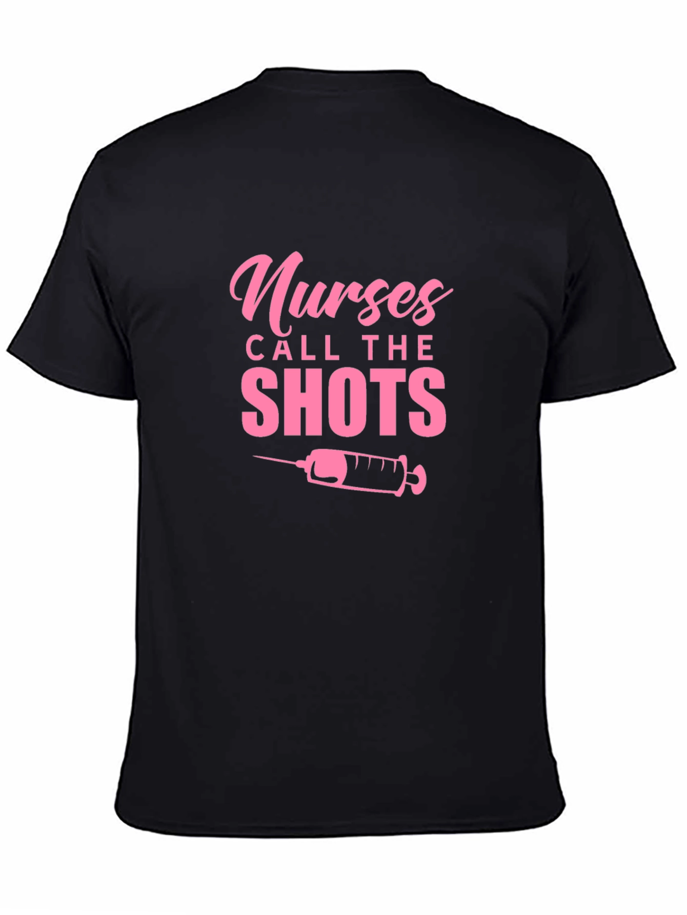 Black Nurses Call The Shots T-Shirt view 4