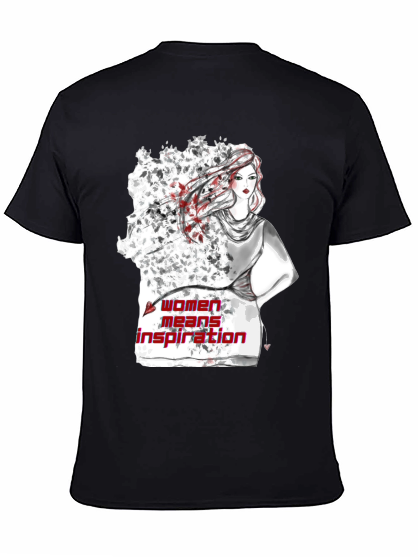 Black Women Inspiration Graphic T-Shirt view 4