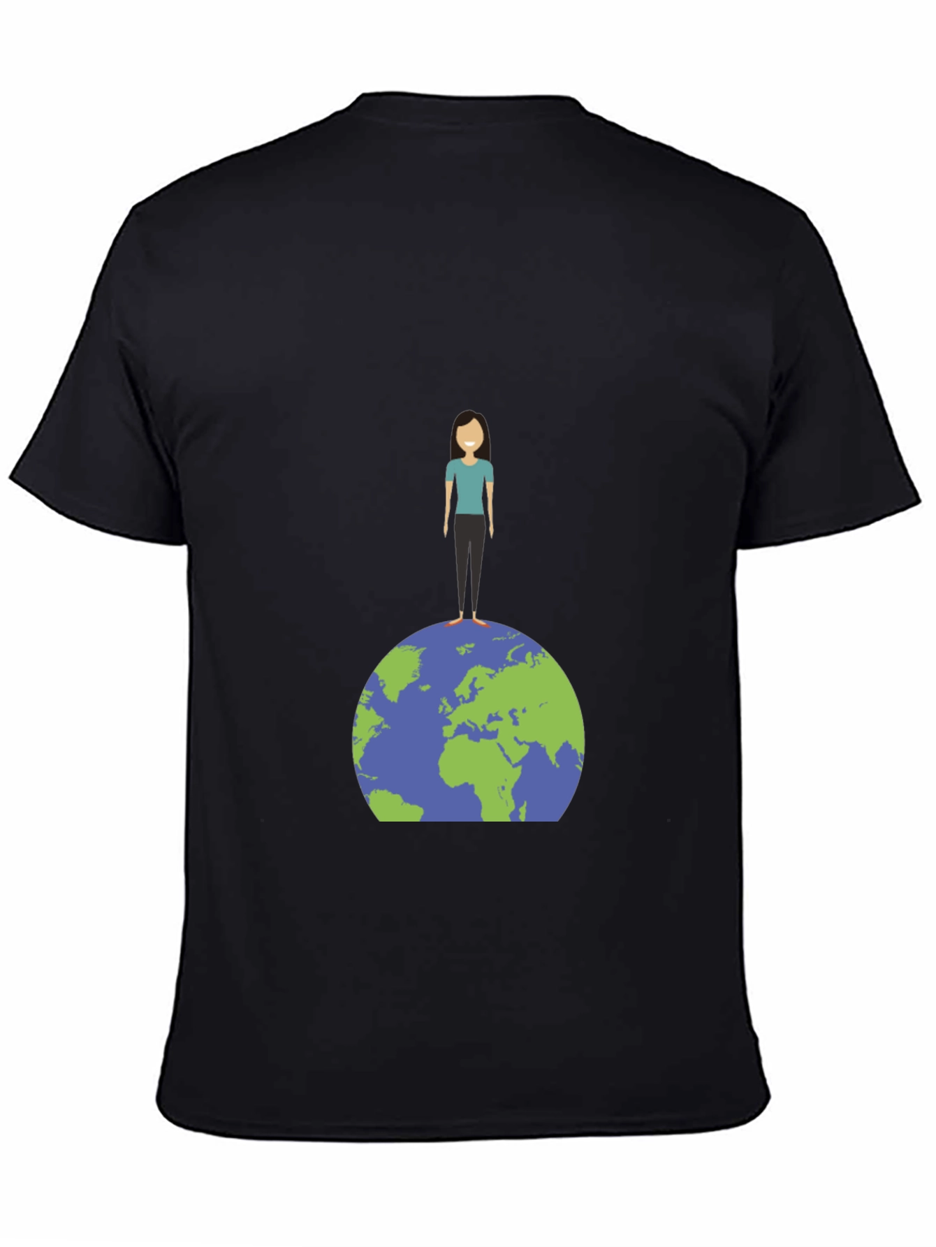 Black Earth Day Graphic Tee - Global Unity view 4