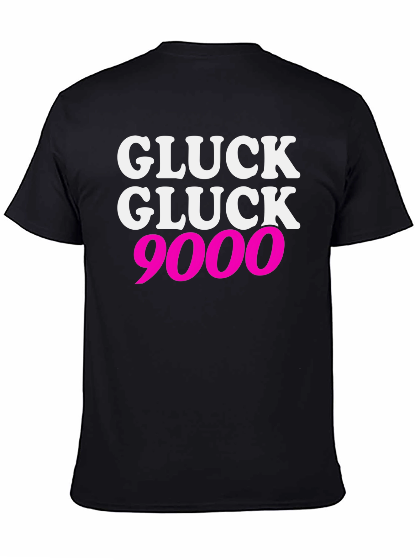 Black Gluck Gluck 9000 T-Shirt - Bold Graphic Tee view 4